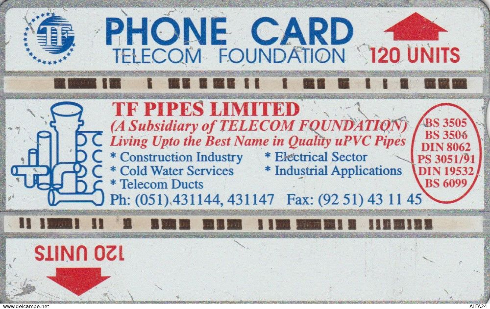 PHONE CARD PAKISTAN (E65.20.3 - Pakistán