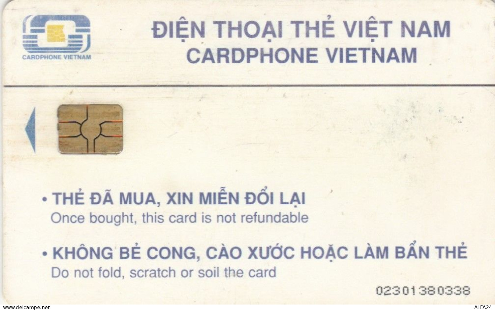 PHONE CARD VIETNAM (E65.13.4 - Vietnam