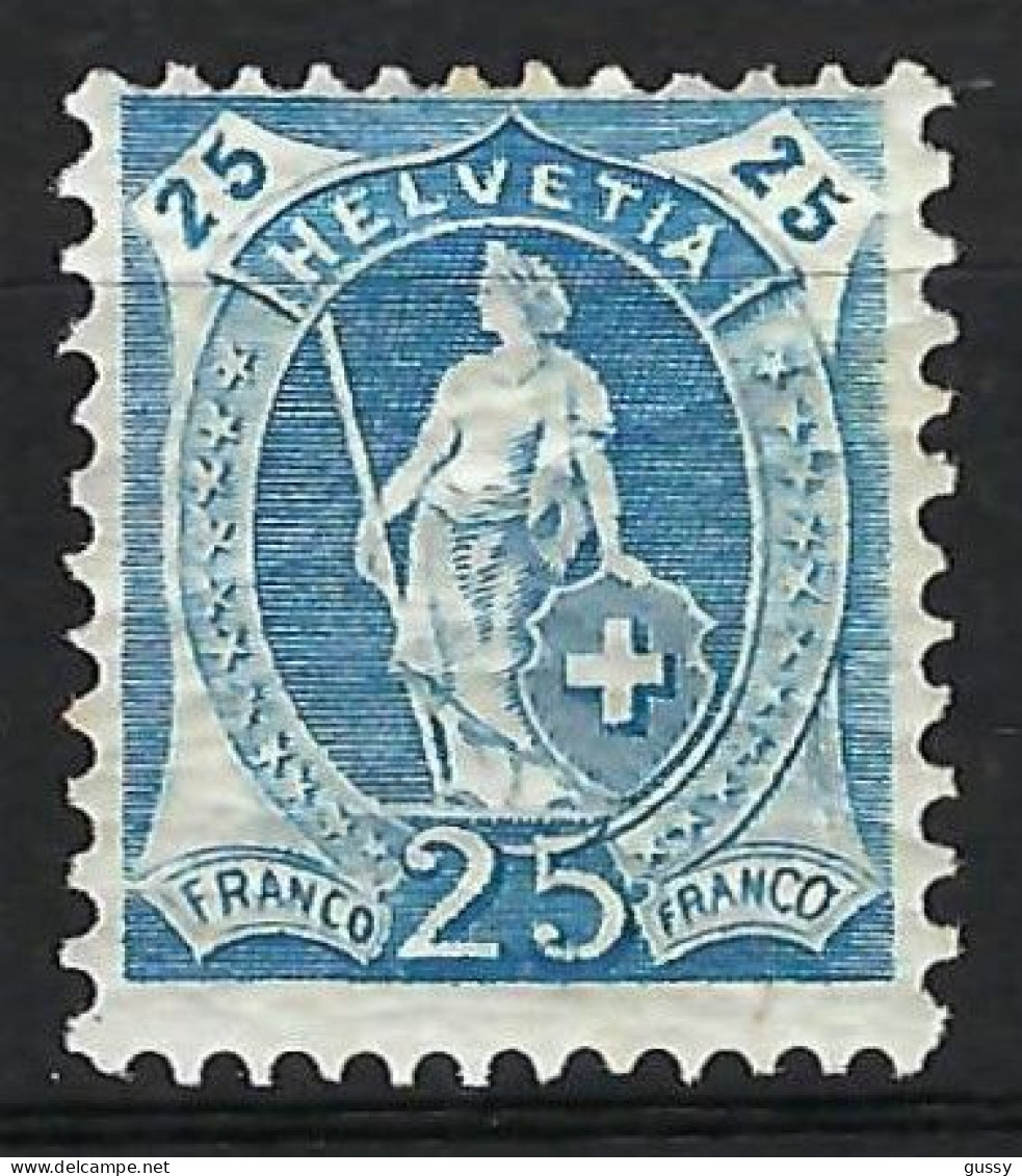 SUISSE Ca.1906: Le ZNr. 93A "Helvétie Debout" Neuf* - Unused Stamps