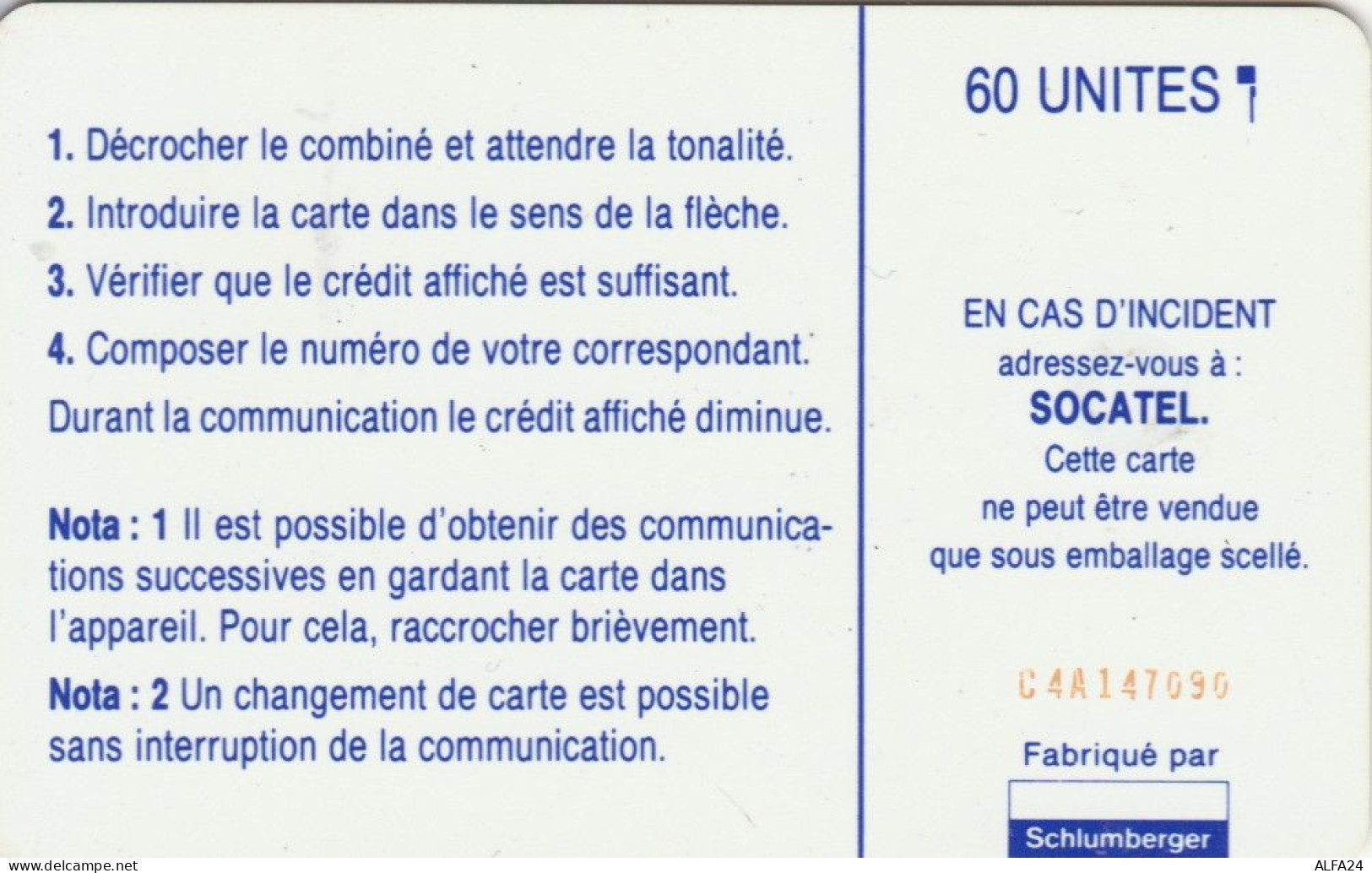 PHONE CARD CENTROAFRICA (E66.17.5 - República Centroafricana