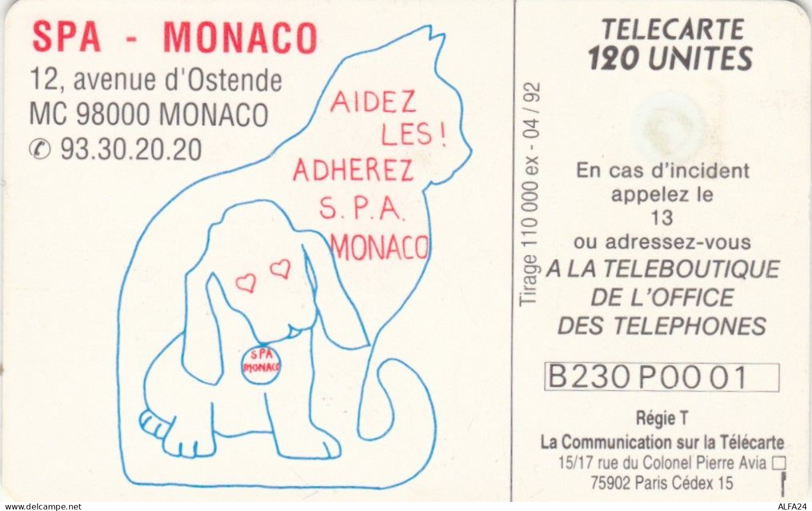 PHONE CARD MONACO (E66.9.4 - Monace