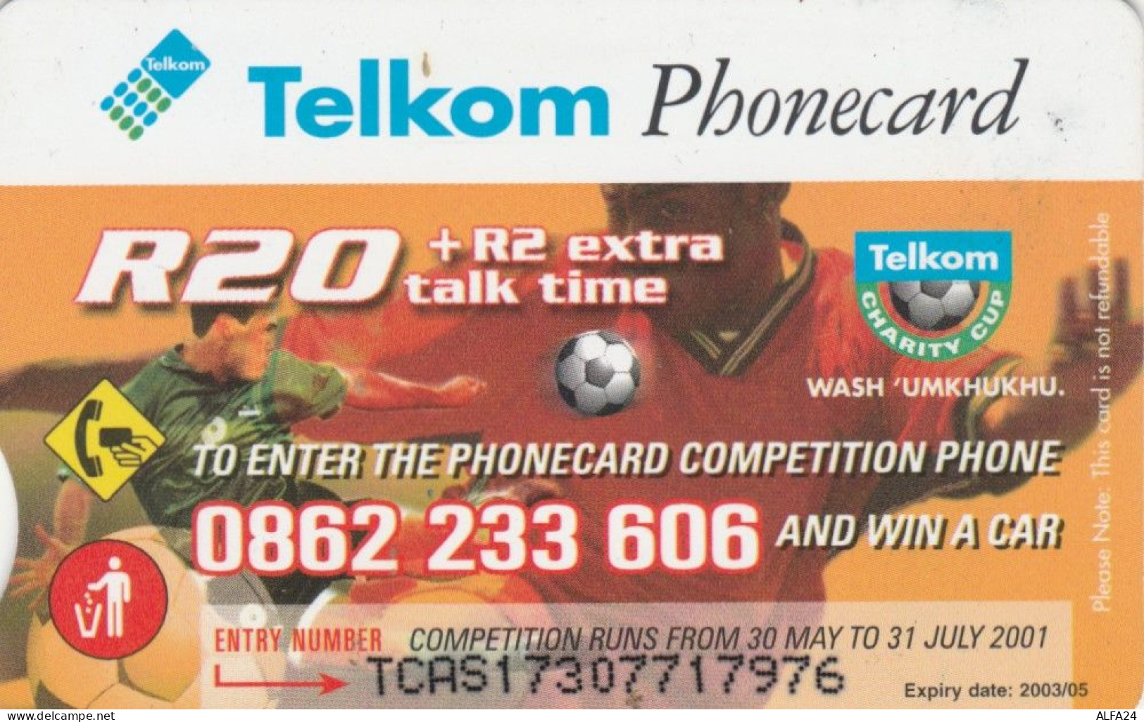 PHONE CARD SUDAFRICA (E66.5.8 - Afrique Du Sud