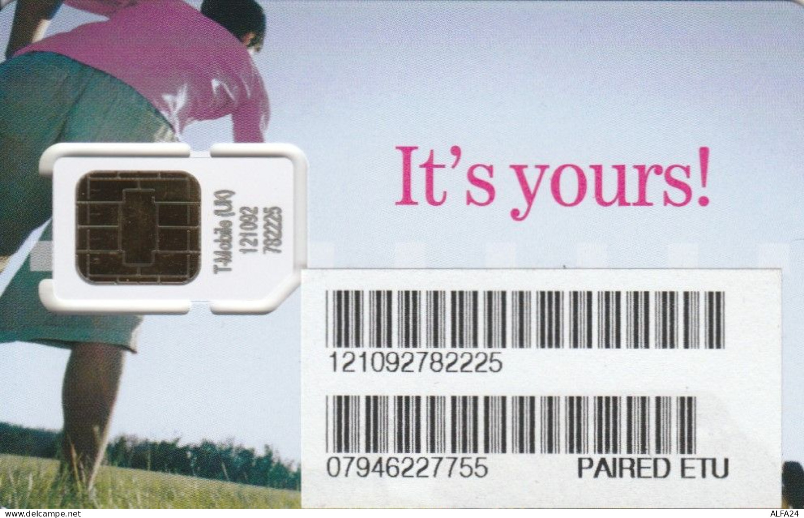 SIM CARD REGNO UNITO TMOBILE (E66.1.7 - Autres & Non Classés