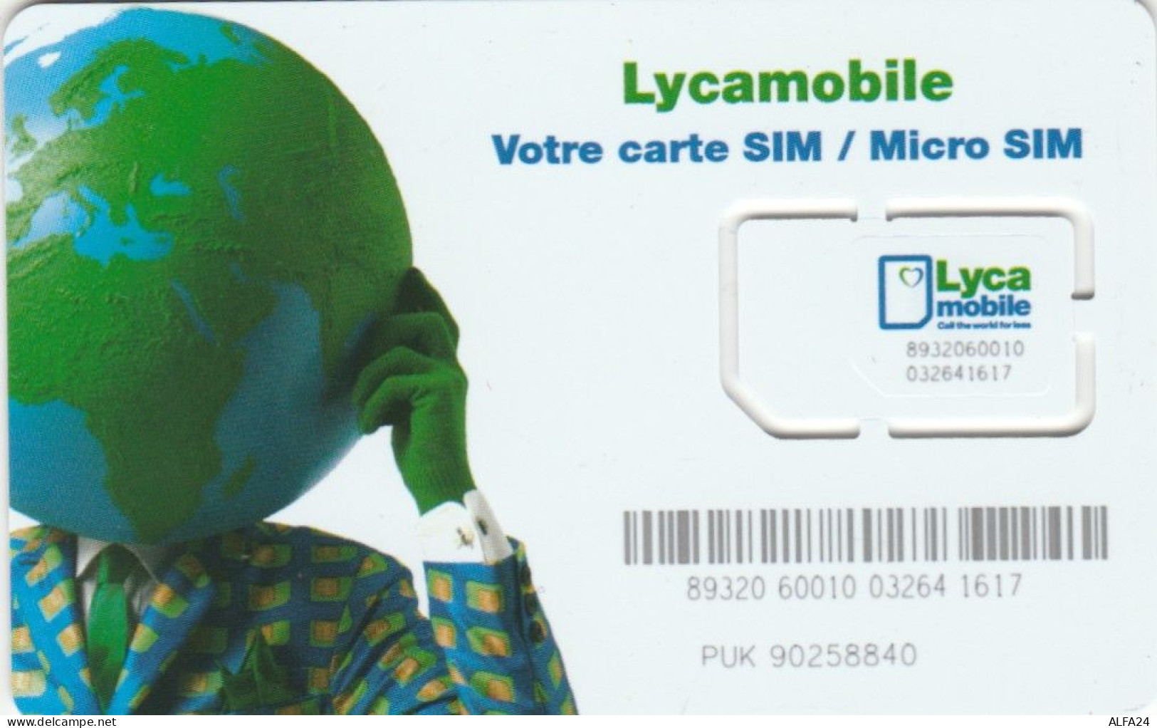 SIM CARD BELGIO (E66.10.8 - GSM-Kaarten, Herlaadbaar & Voorafbetaald