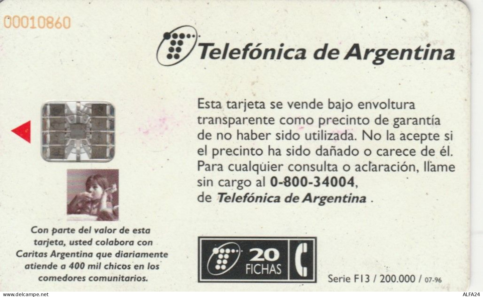 PHONE CARD ARGENTINA (E67.35.7 - Argentine