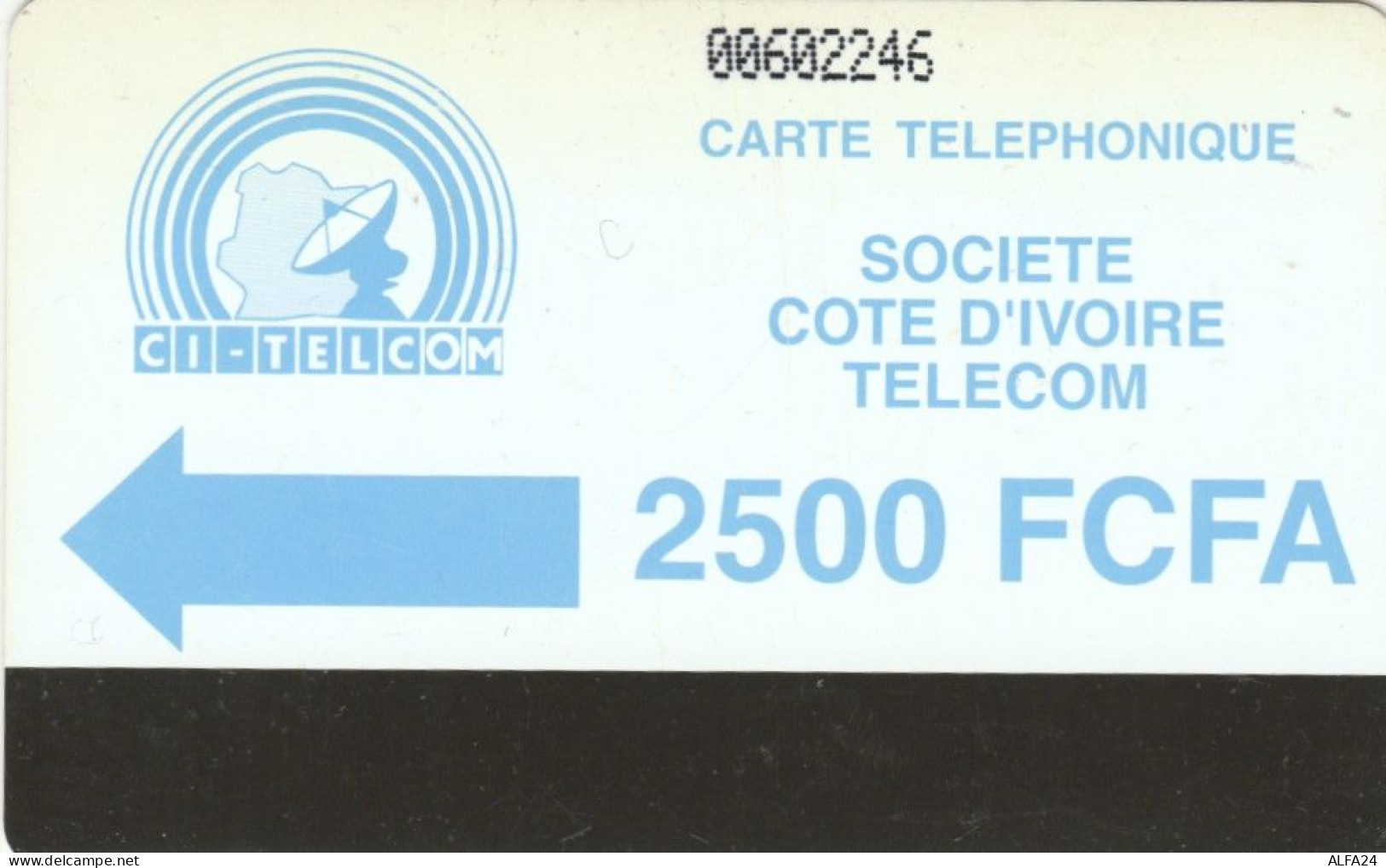 PHONE CARD COSTA D'AVORIO (E67.3.4 - Côte D'Ivoire