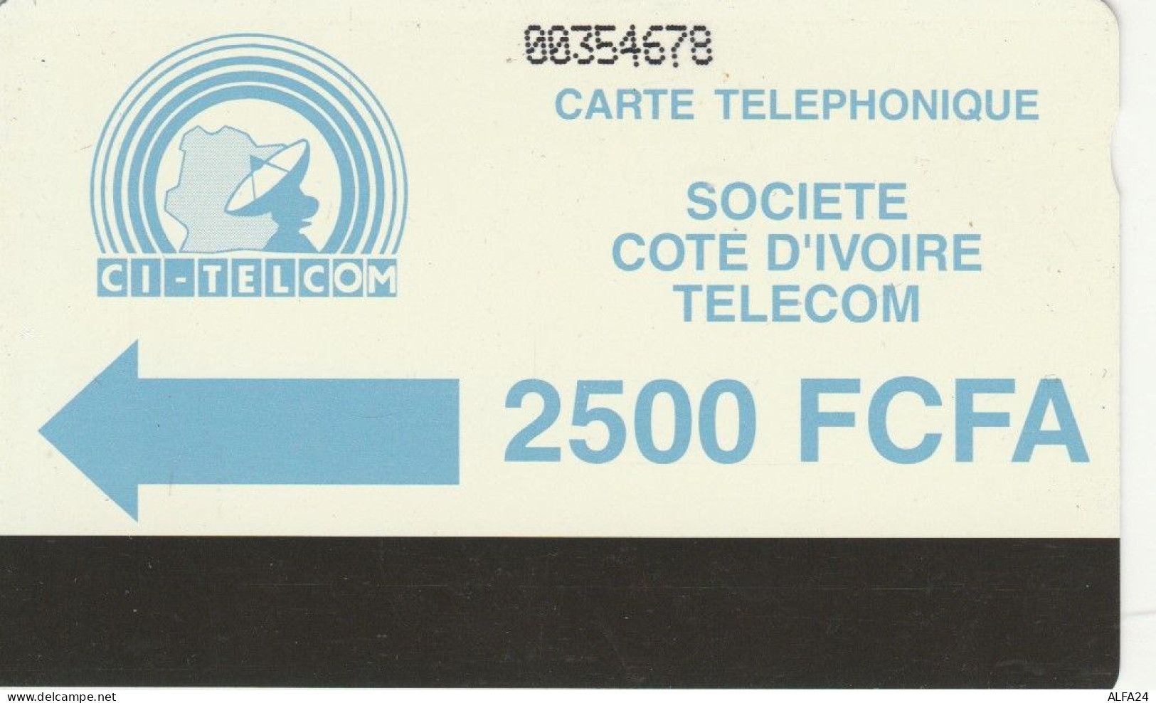 PHONE CARD COSTA D'AVORIO (E67.3.7 - Costa Rica