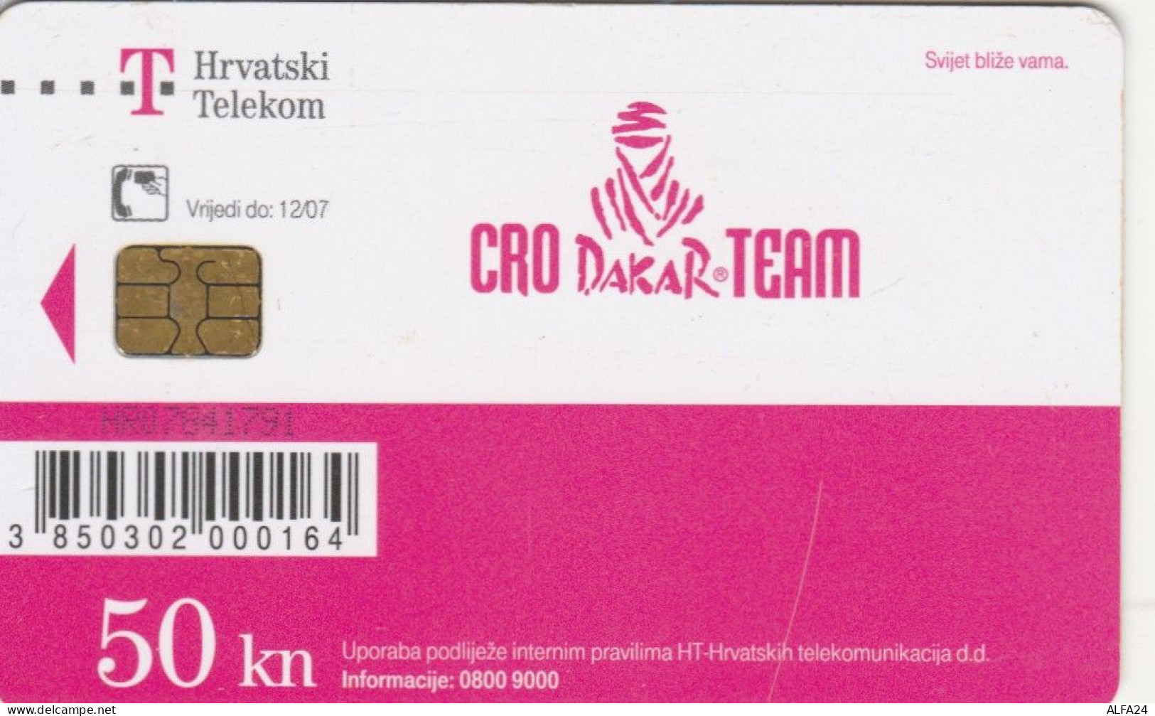 PHONE CARD CROAZIA (E67.24.7 - Croatie