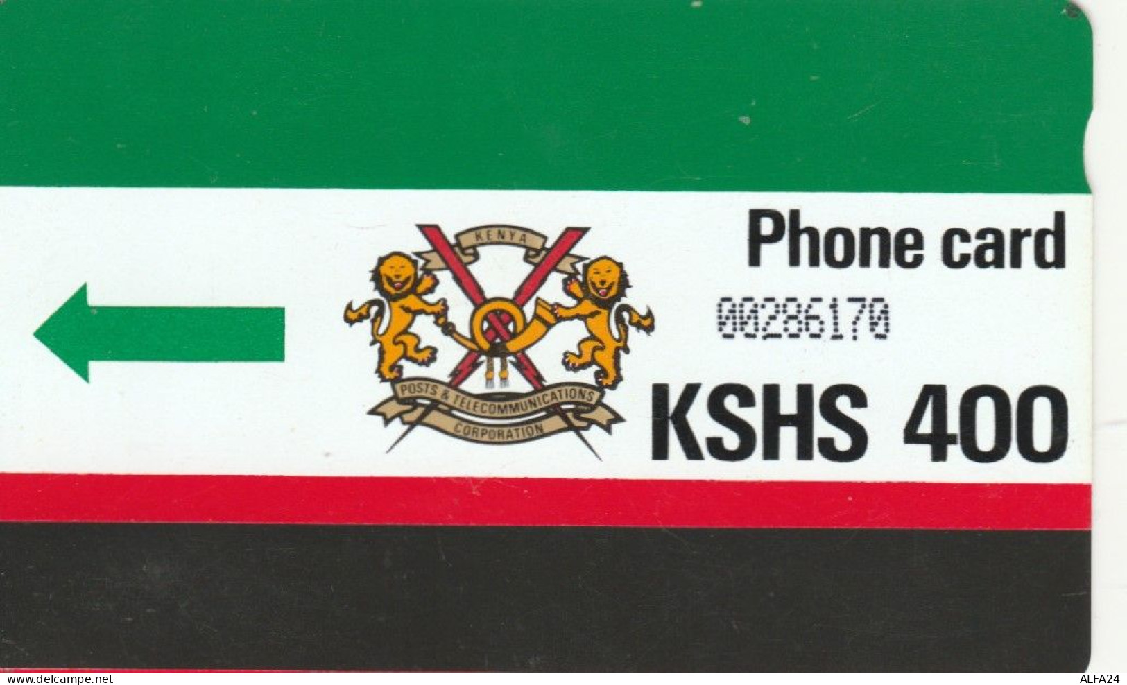 PHONE CARD KENIA (E67.6.3 - Kenia