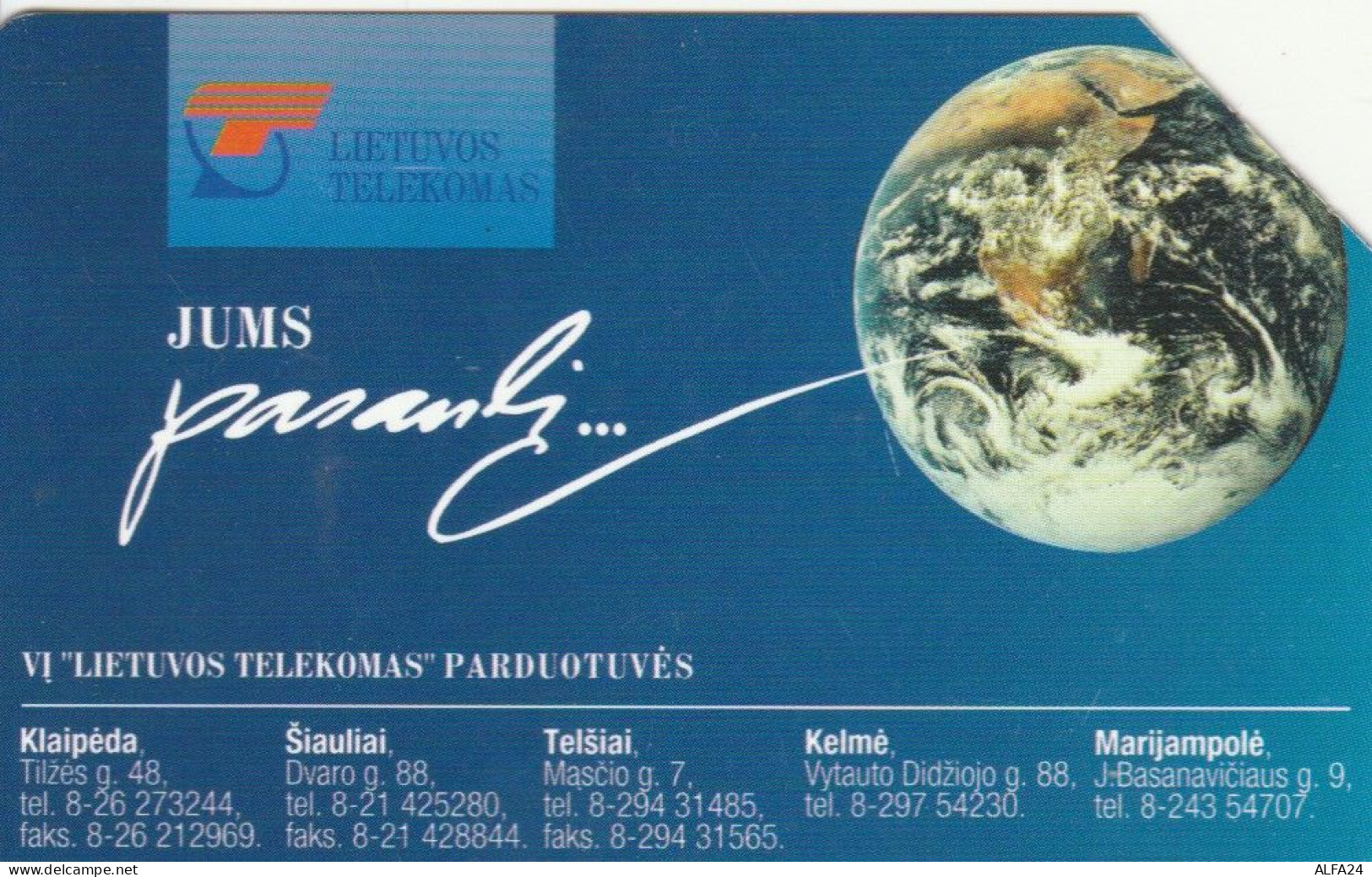 PHONE CARD LITUANIA (E67.3.1 - Litouwen