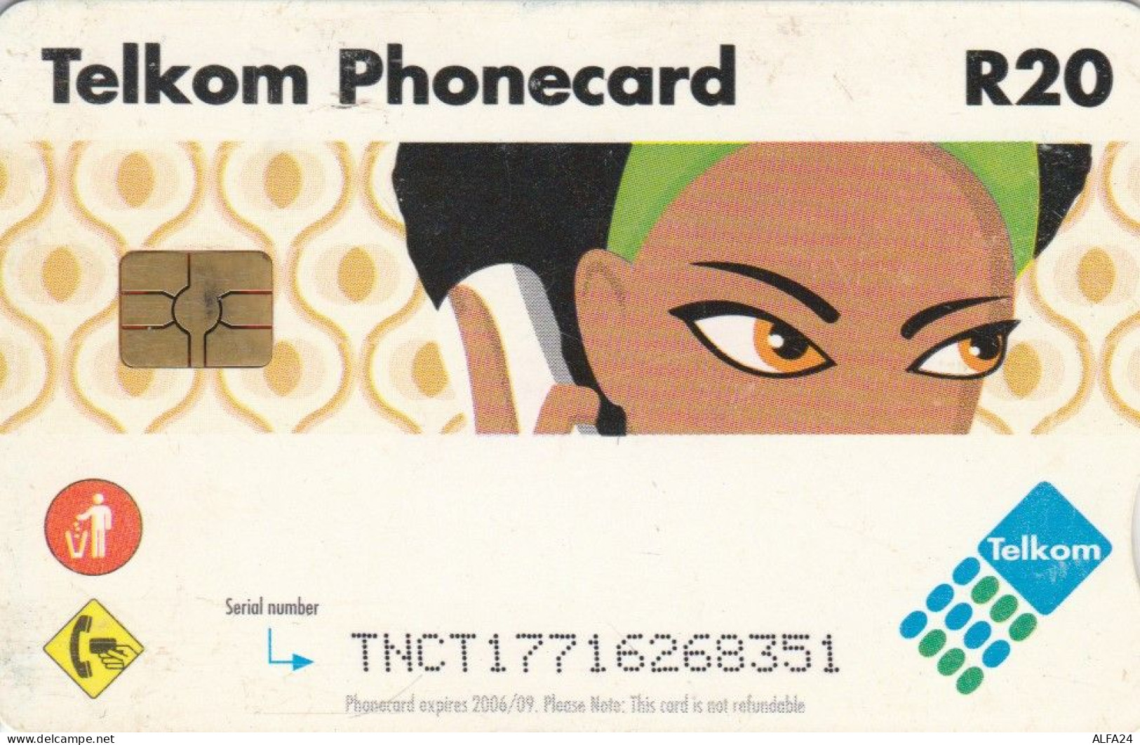 PHONE CARD SUDAFRICA (E67.12.5 - Afrique Du Sud