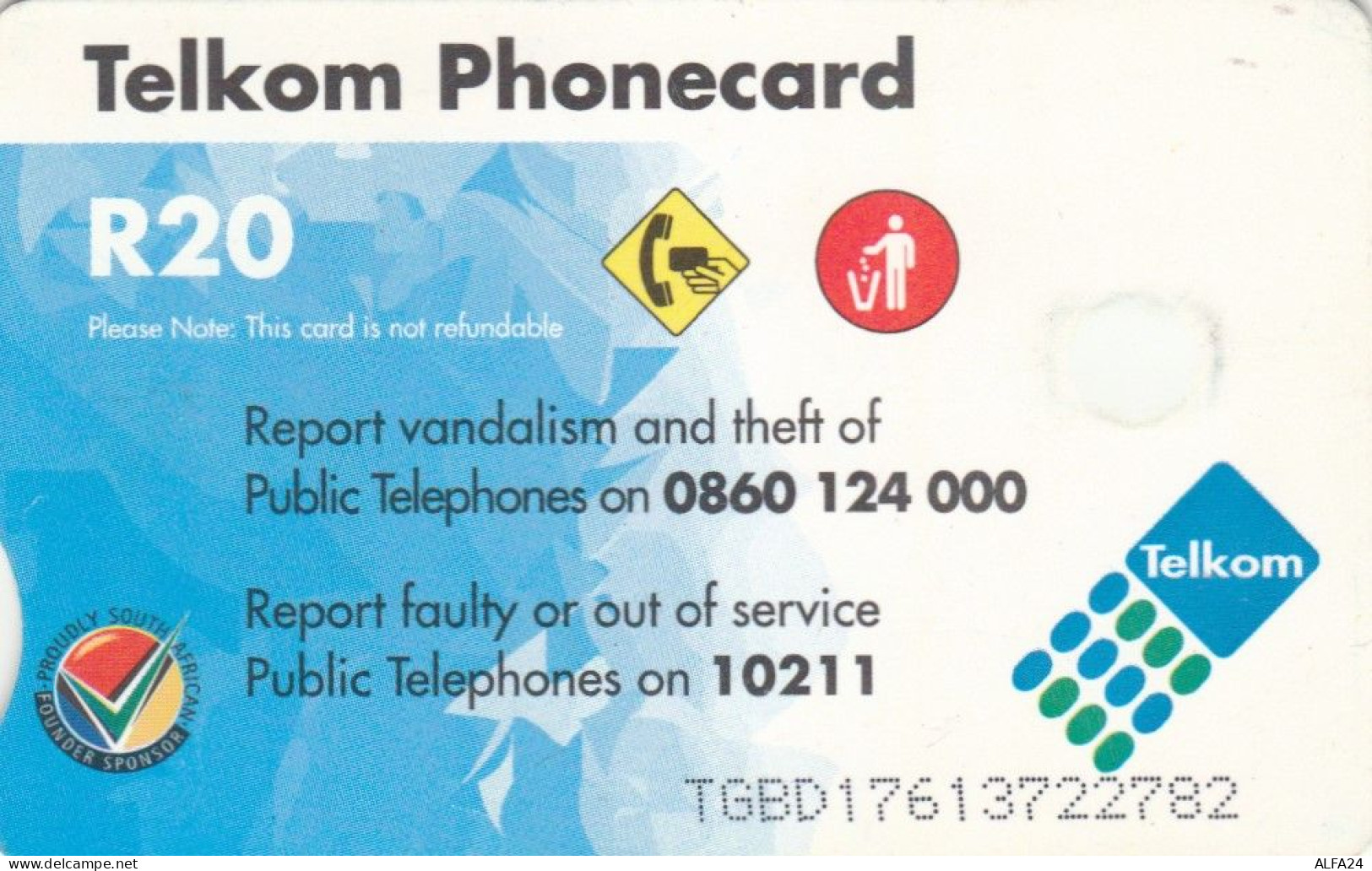 PHONE CARD SUDAFRICA (E67.15.4 - Suráfrica