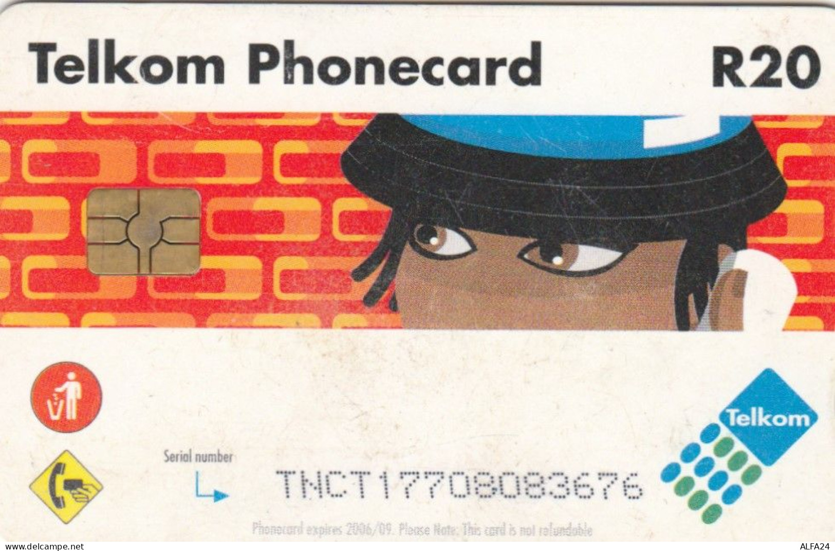 PHONE CARD SUDAFRICA (E67.15.8 - Afrique Du Sud