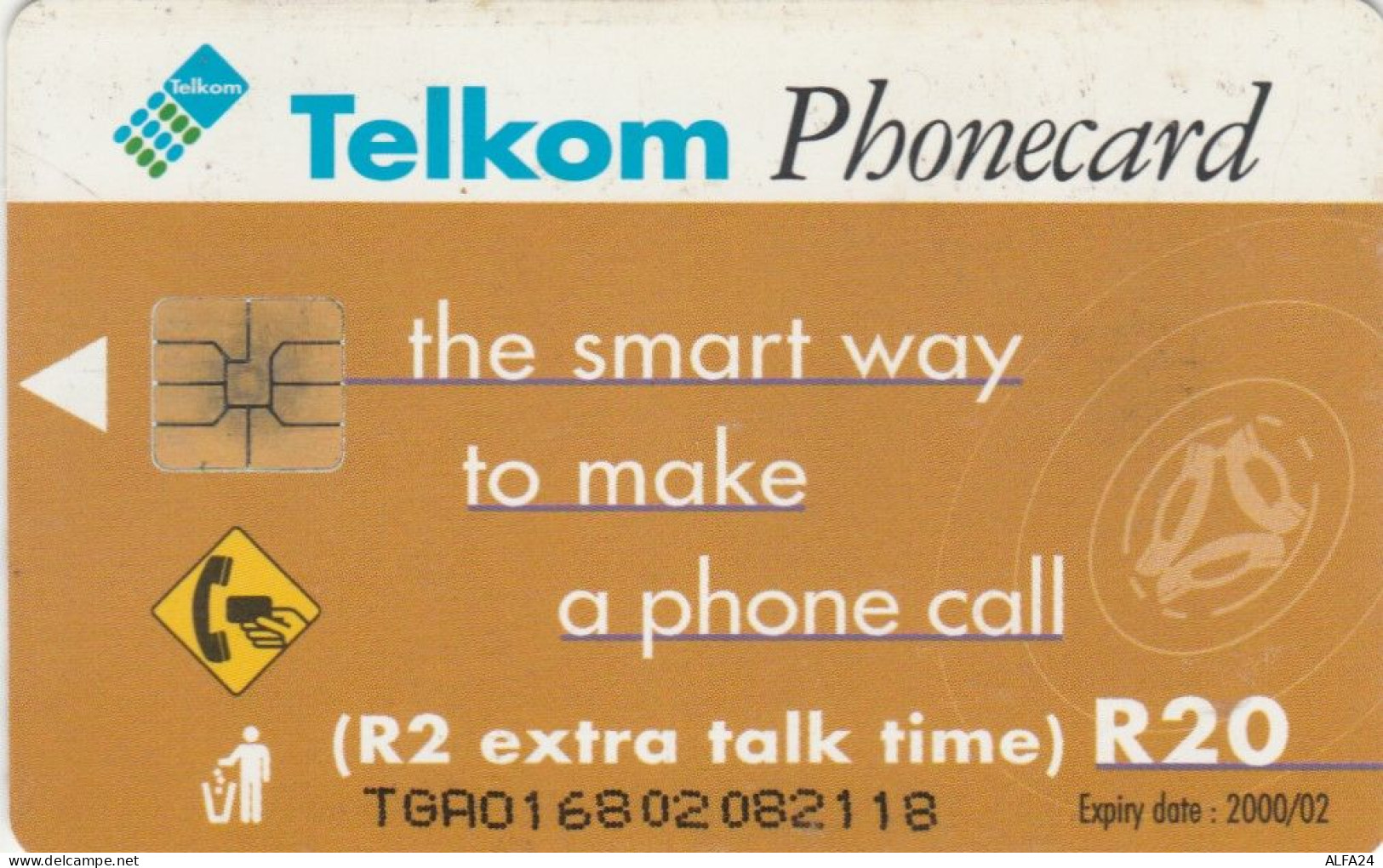 PHONE CARD SUDAFRICA (E67.16.2 - Afrique Du Sud