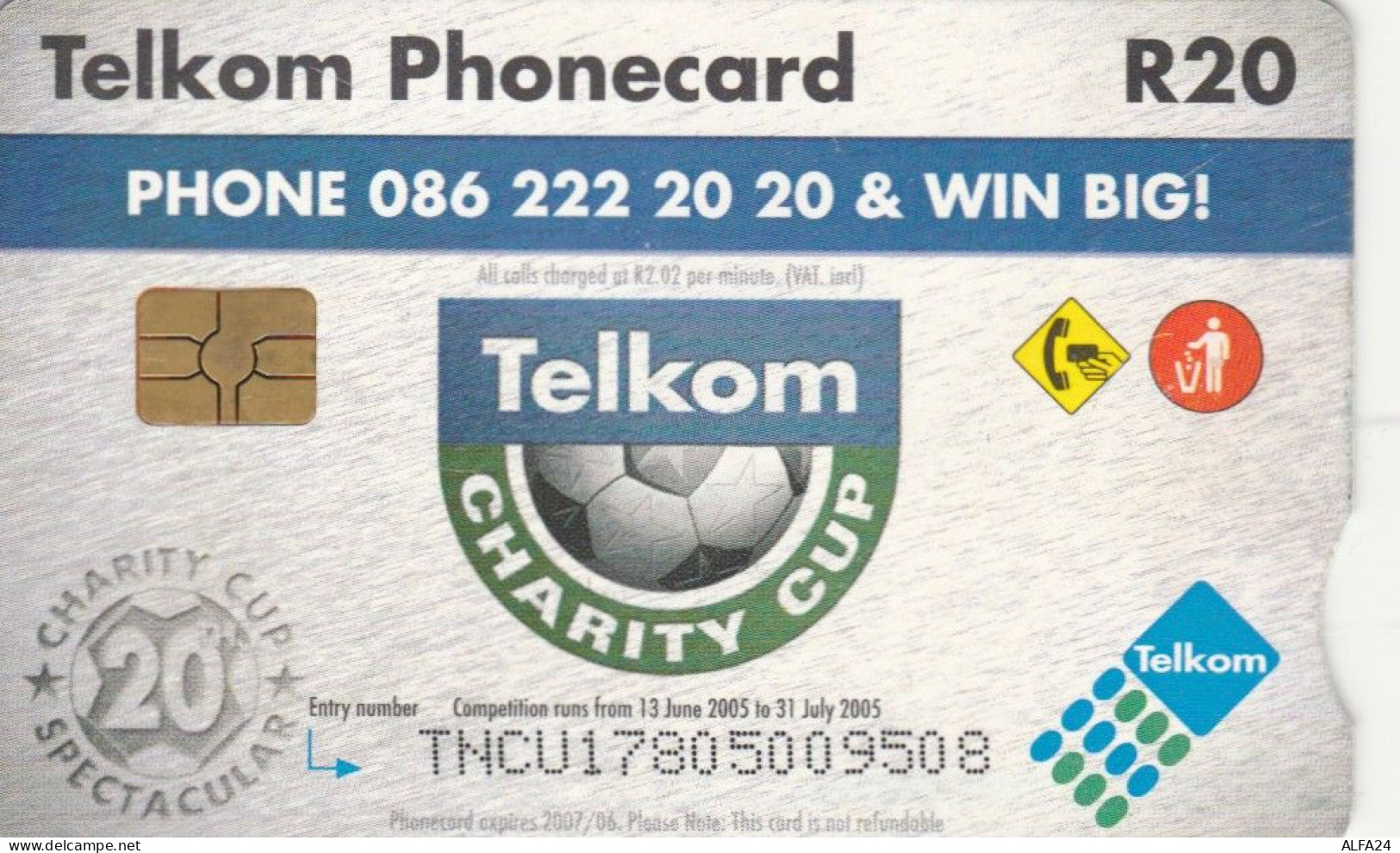 PHONE CARD SUDAFRICA (E67.17.7 - Afrique Du Sud