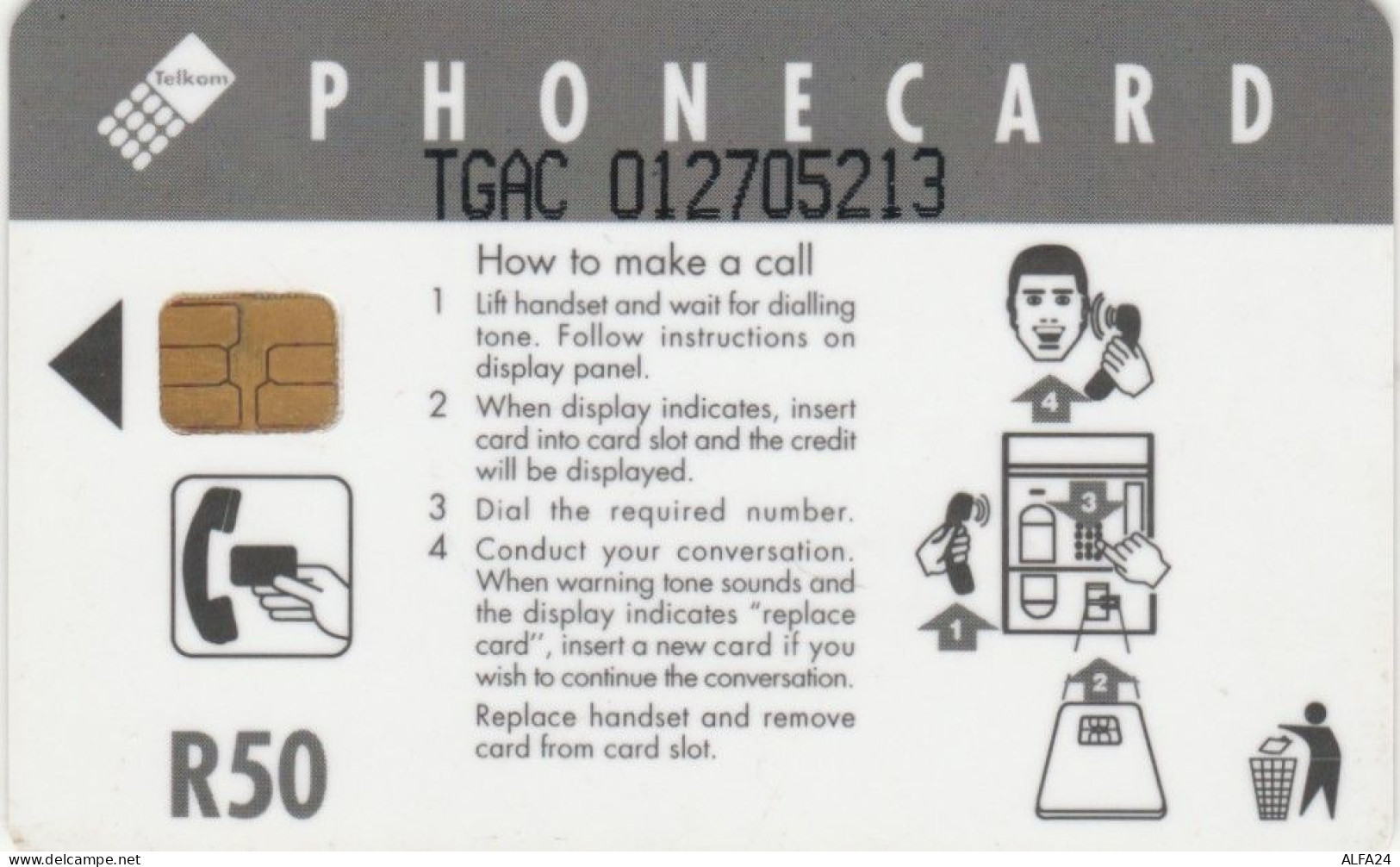 PHONE CARD SUDAFRICA (E67.20.2 - Suráfrica