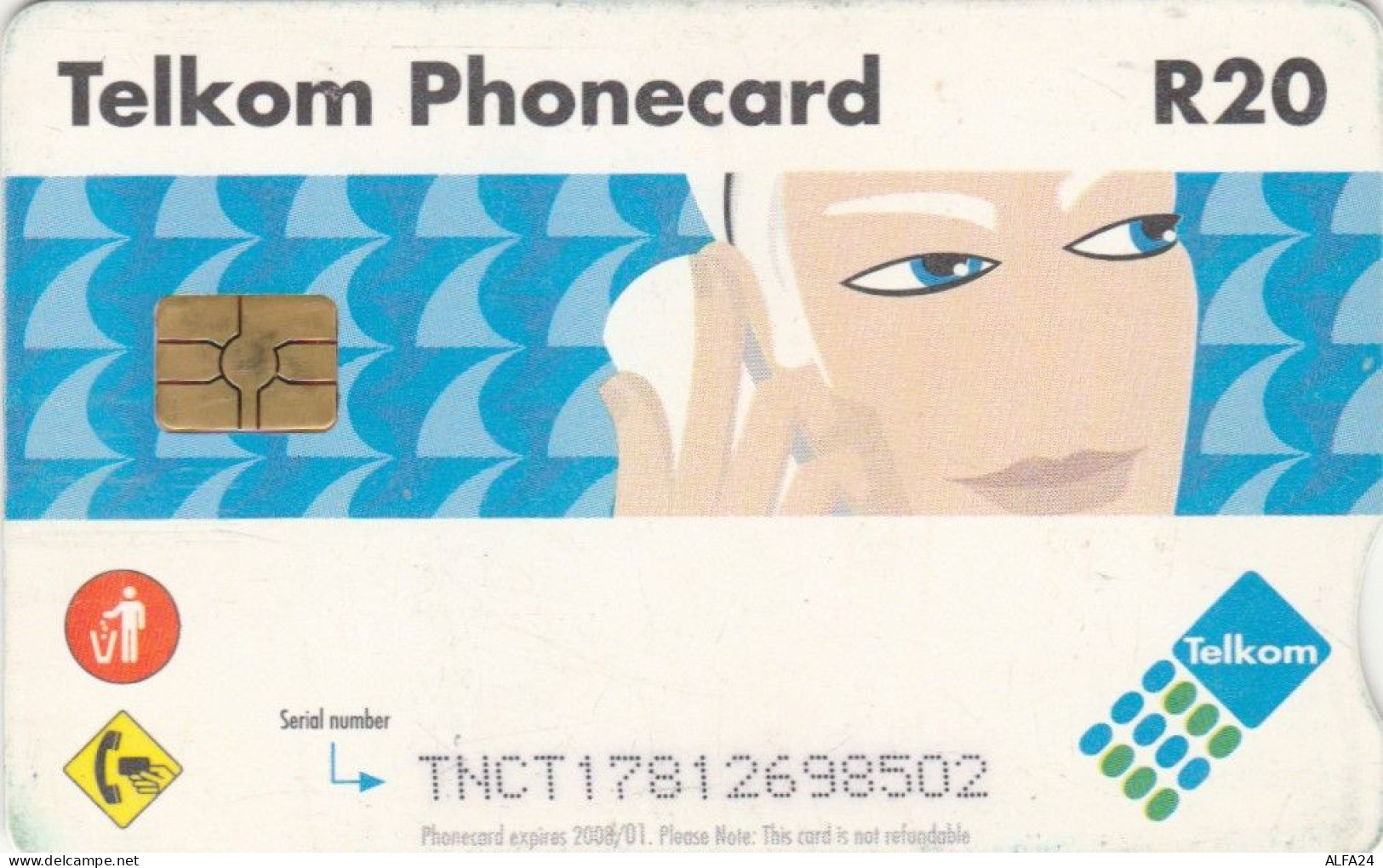 PHONE CARD SUDAFRICA (E67.19.4 - Afrique Du Sud