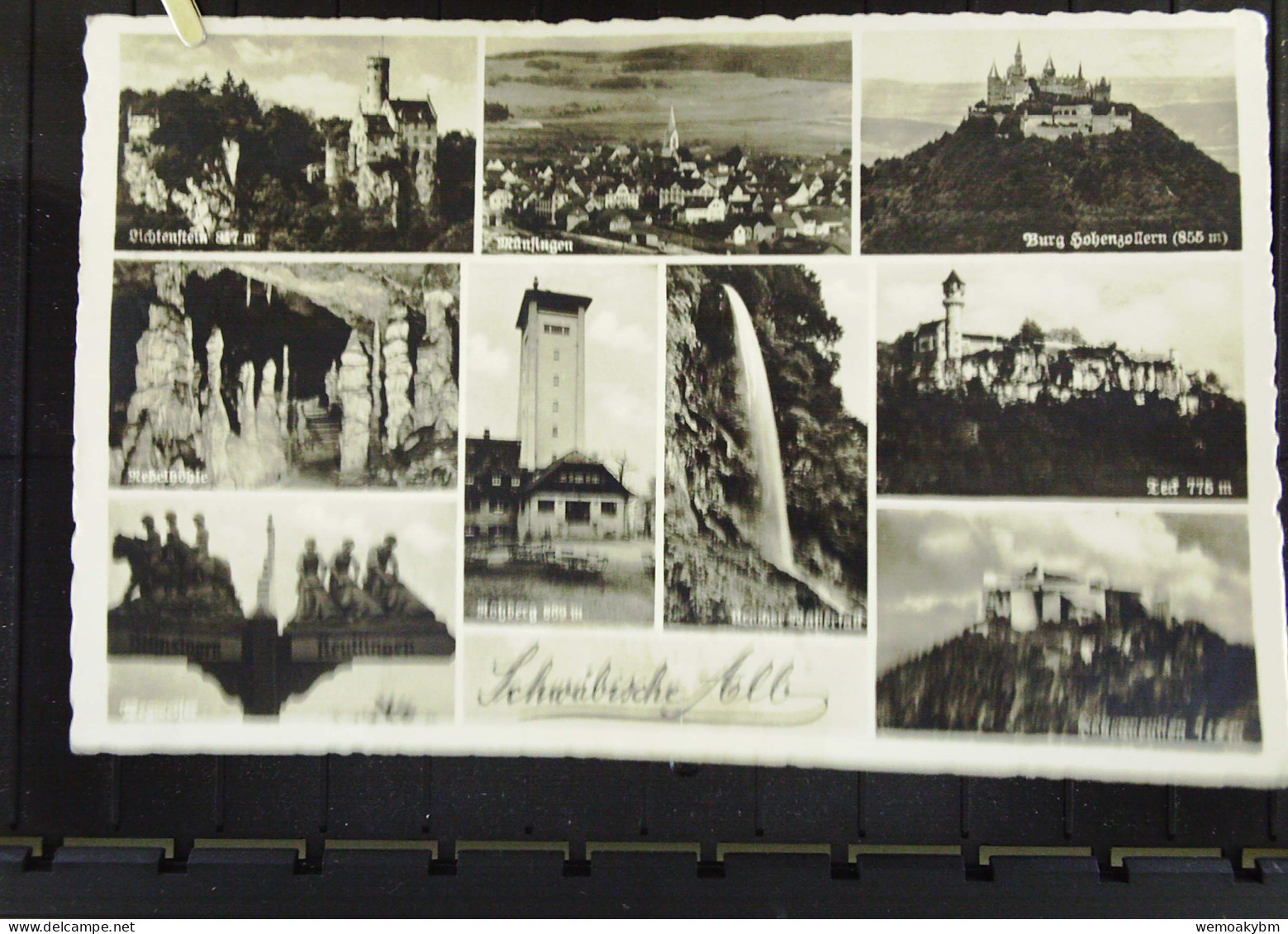 DR AK (FELDPOST) Von Orte In Der Schwäbischen Alb (Lichtenstein, Burg Hohenzollern, Hohenneusen Ua)  MÜNSINGEN 14.9.1939 - Münsingen