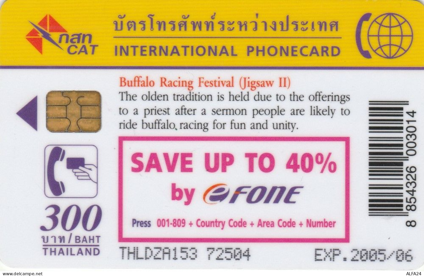 PHONE CARD TAILANDIA (E67.12.2 - Thaïland