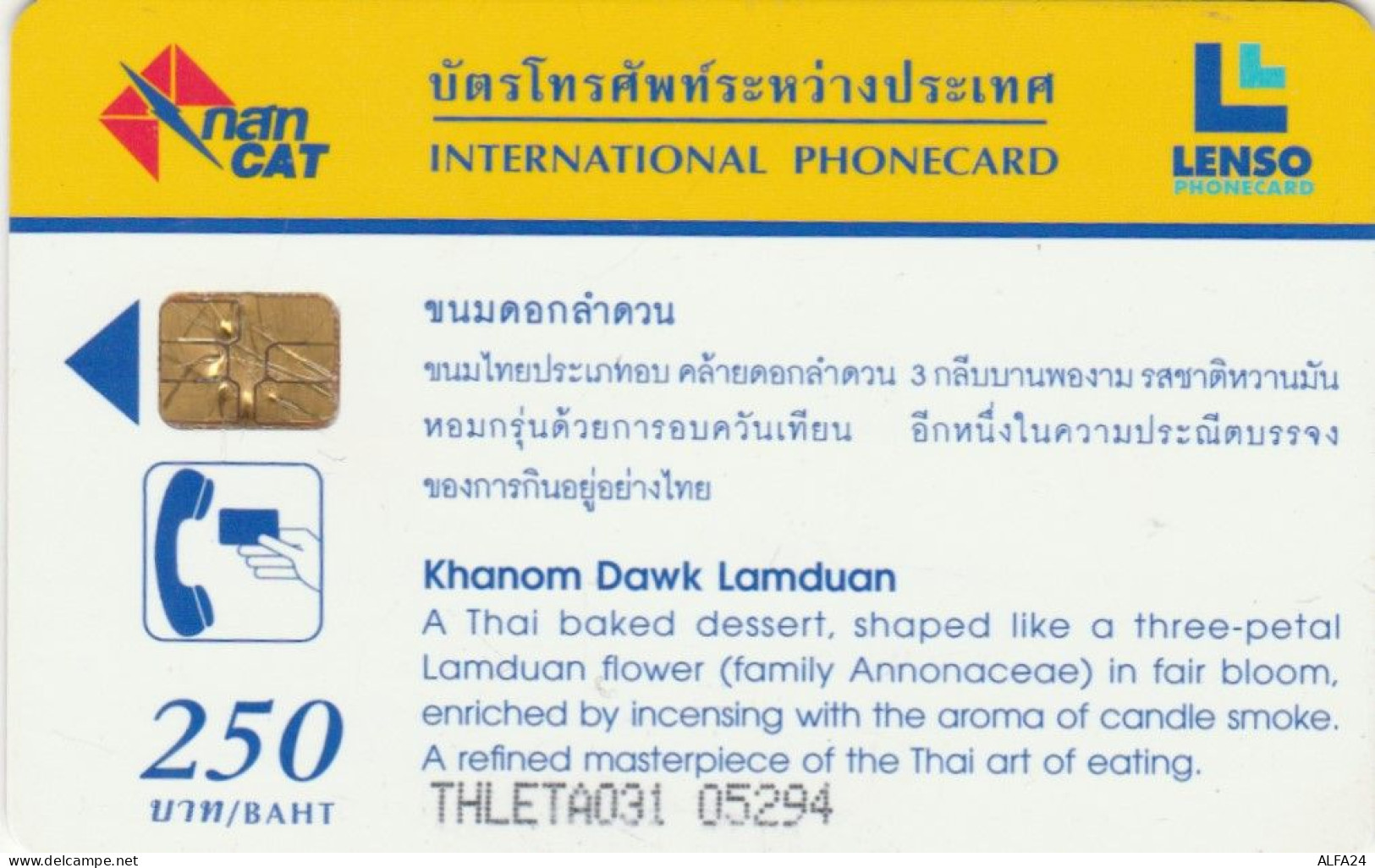 PHONE CARD TAILANDIA (E67.12.4 - Thaïland