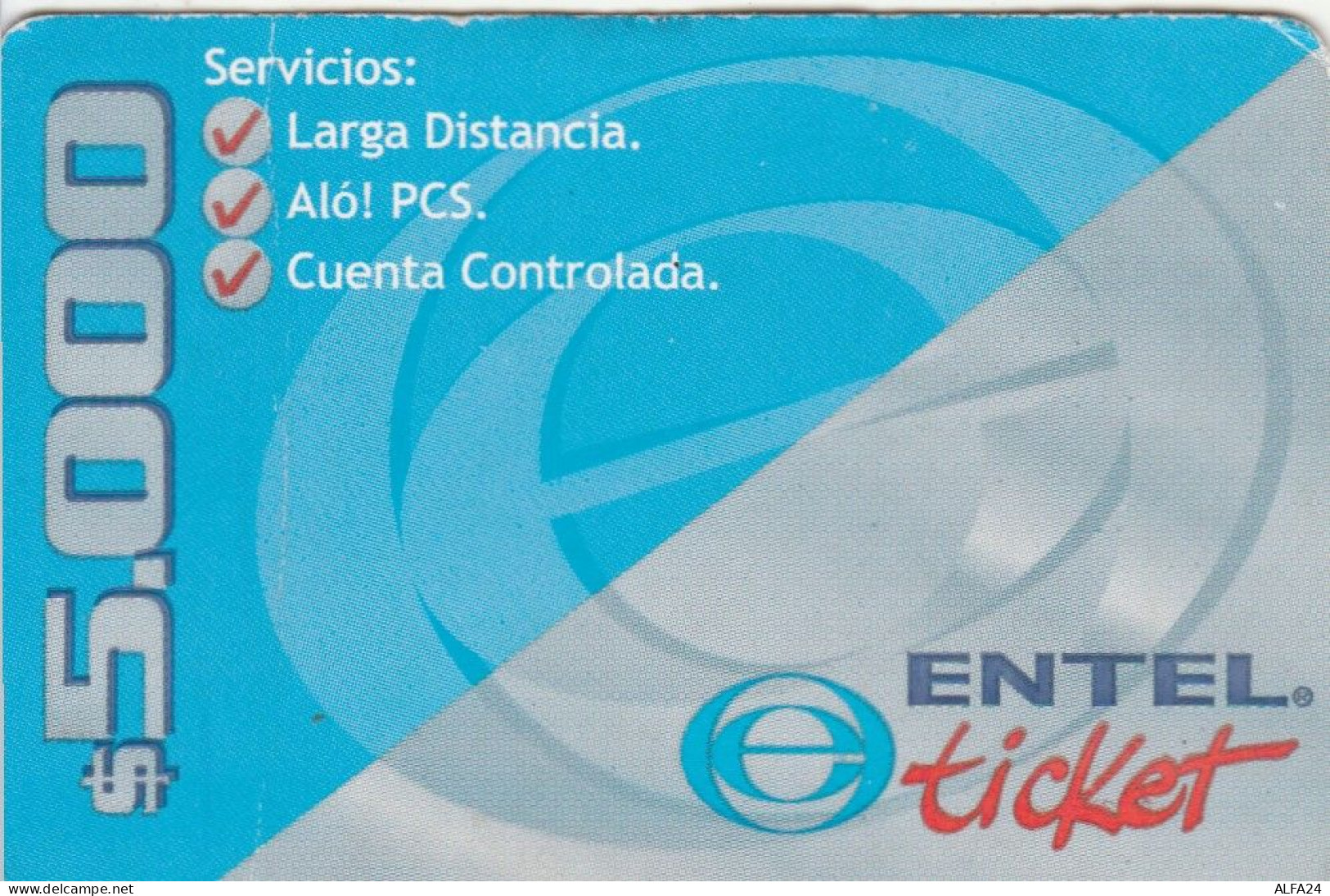 PREPAID PHONE CARD CILE (E67.50.5 - Chile