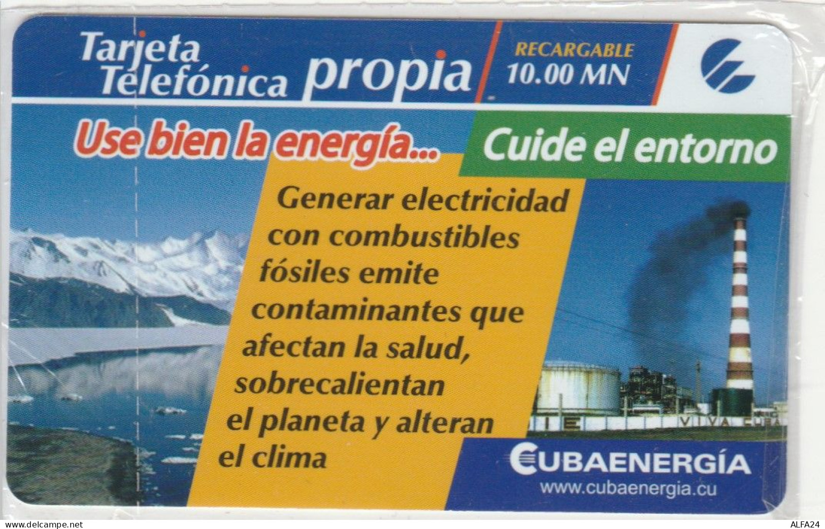 PREPAID PHONE CARD CUBA (E67.30.7 - Kuba
