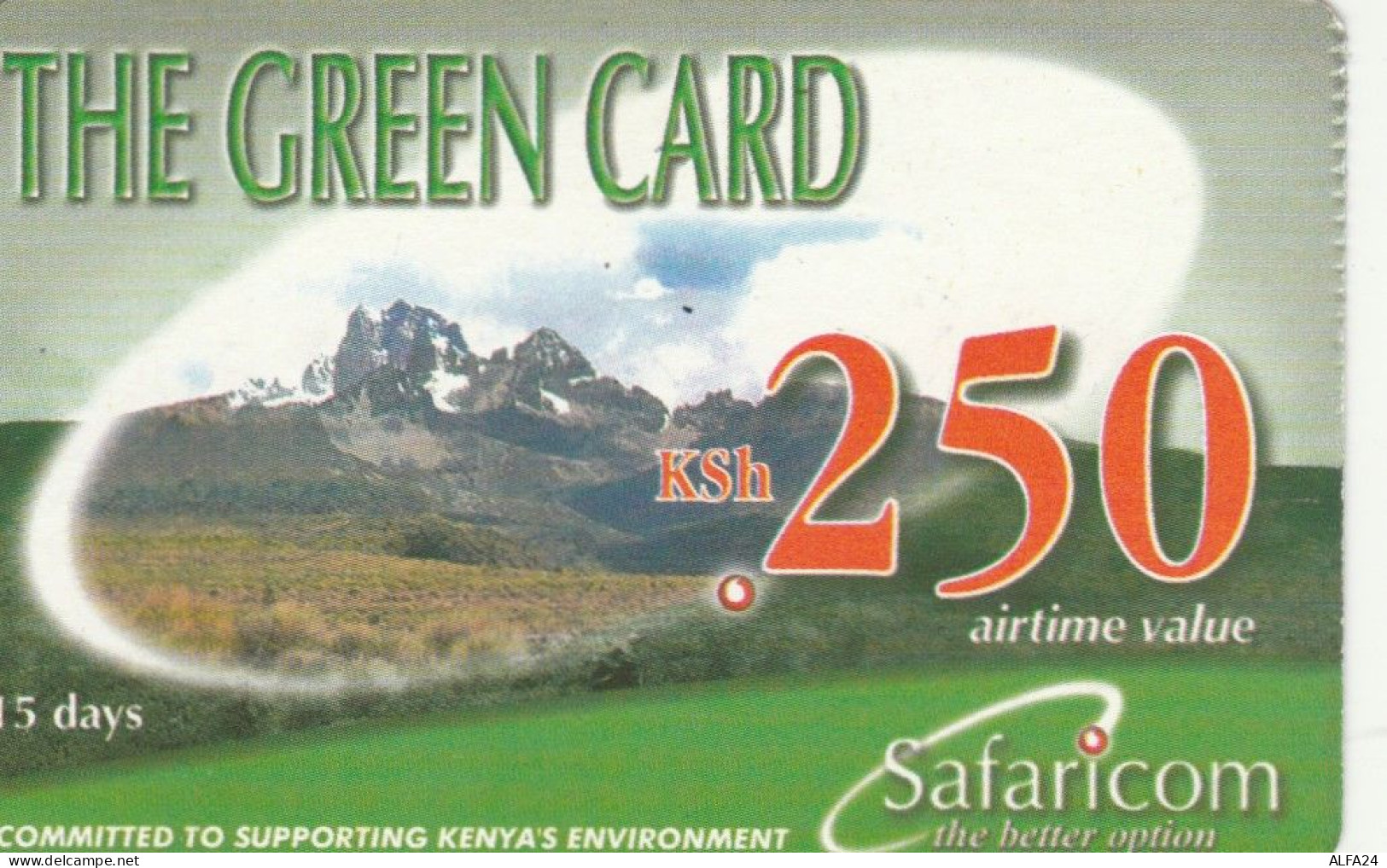 PREPAID PHONE CARD KENIA (E67.29.3 - Kenya