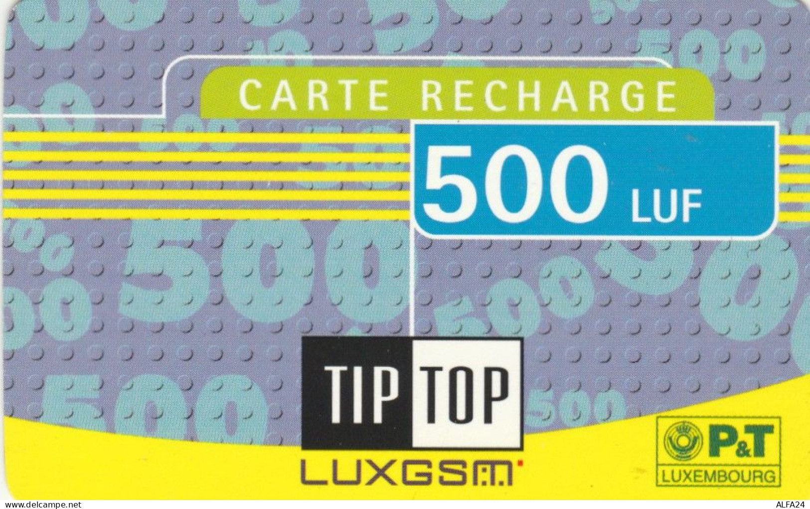 PREPAID PHONE CARD LUSSEMBURGO (E67.29.4 - Lussemburgo