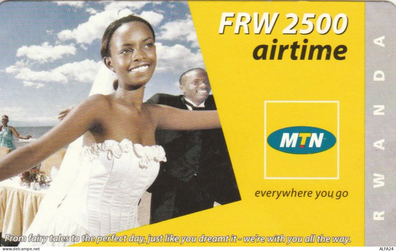 PREPAID PHONE CARD RWANDA (E67.47.5 - Rwanda