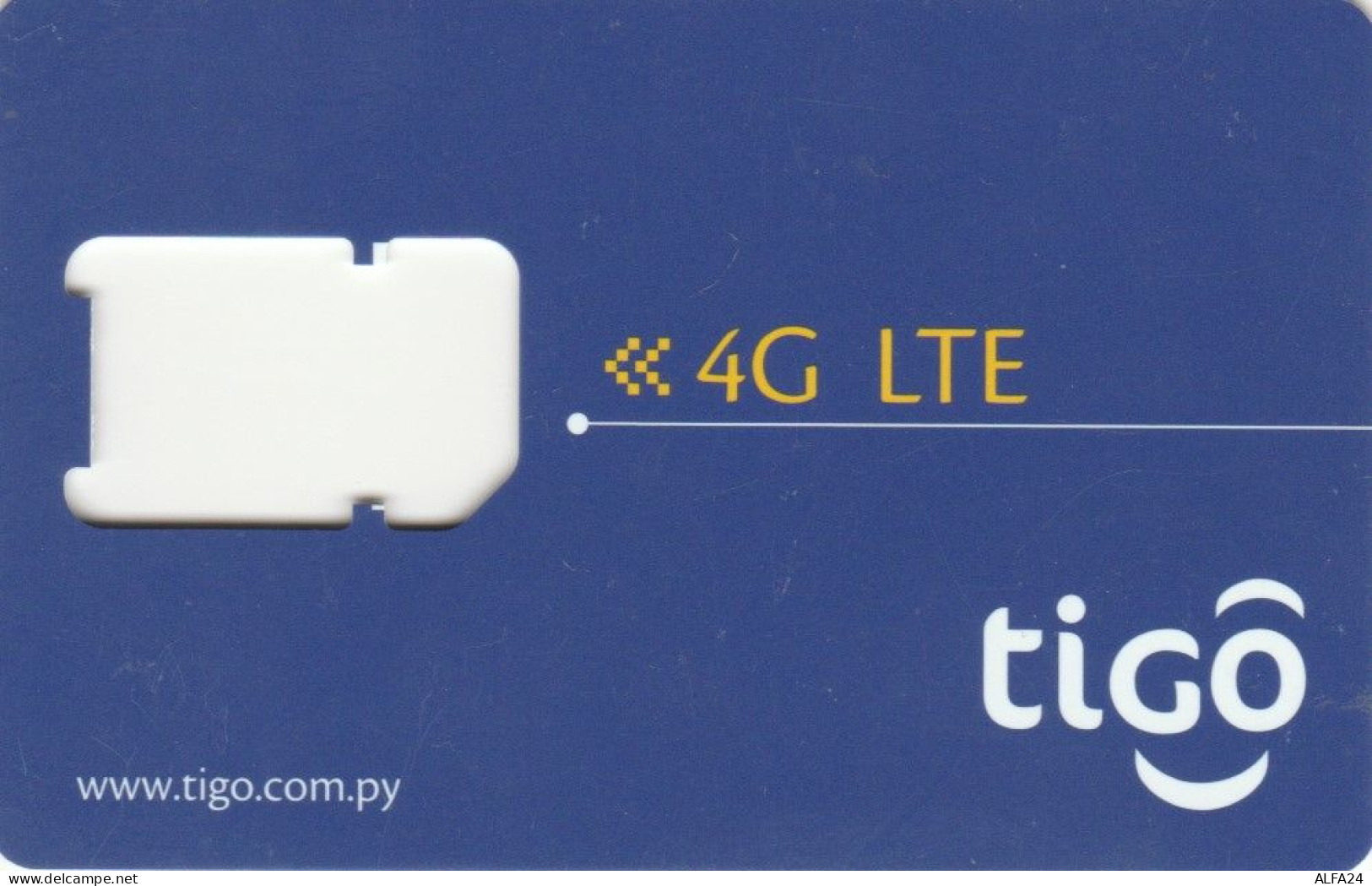 SIM CARD WITHOUT CHIP PARAGUAY (E67.50.2 - Paraguay