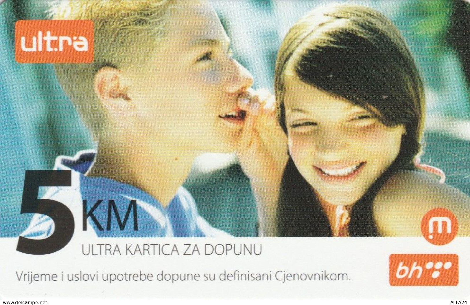 PREPAID PHONE CARD BOSNIA HERZEGOVINA  (E68.23.5 - Bosnië