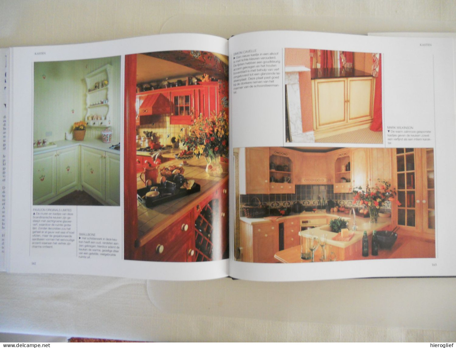 DECORATIEVE SCHILDERTECHNIEKEN door Simon Cavelle instructies schilderen decoratie toepassingen  1994 librero