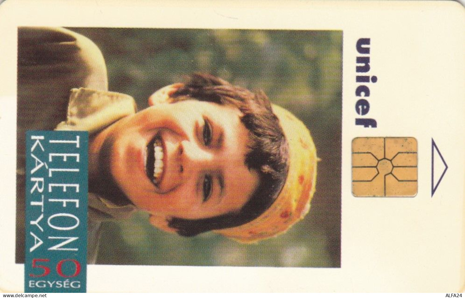 PHONE CARD UNGHERIA UNICEF (E69.29.8 - Ungheria