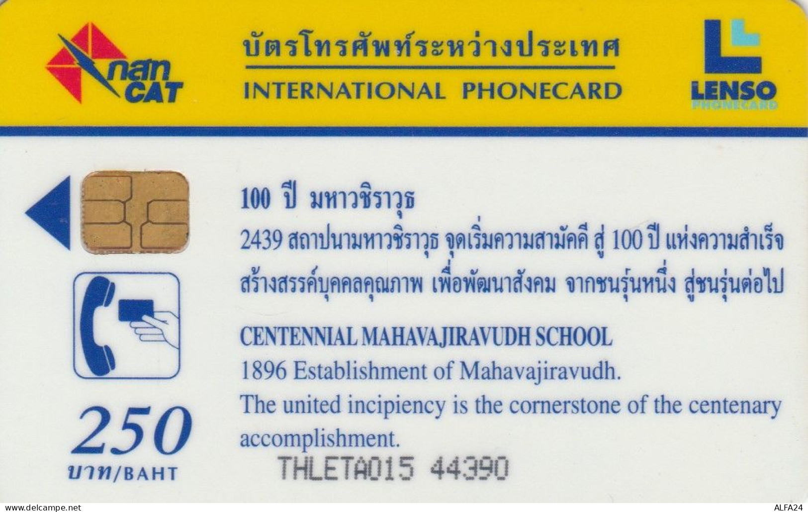 PHONE CARD THAILANDIA (E69.29.3 - Thaïlande