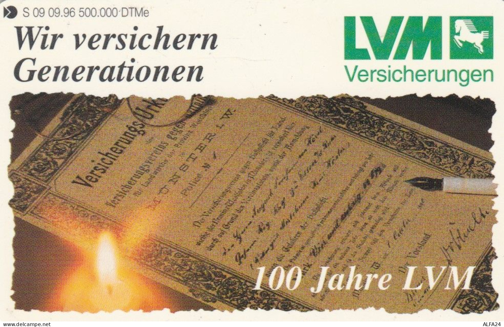 PHONE CARD GERMANIA SERIE S (E69.29.6 - S-Series: Schalterserie Mit Fremdfirmenreklame