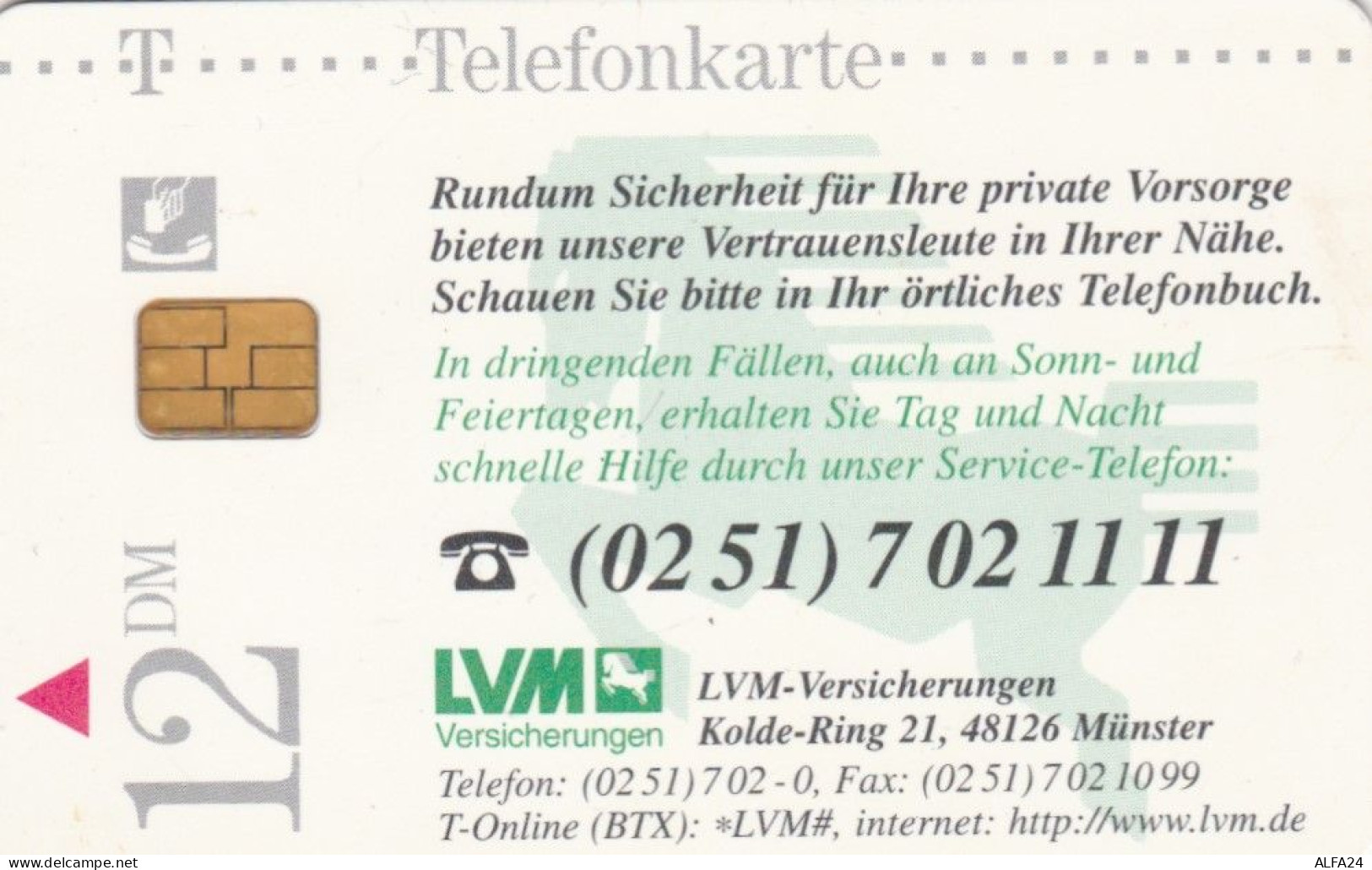 PHONE CARD GERMANIA SERIE S (E69.29.6 - S-Reeksen : Loketten Met Reclame Van Derden