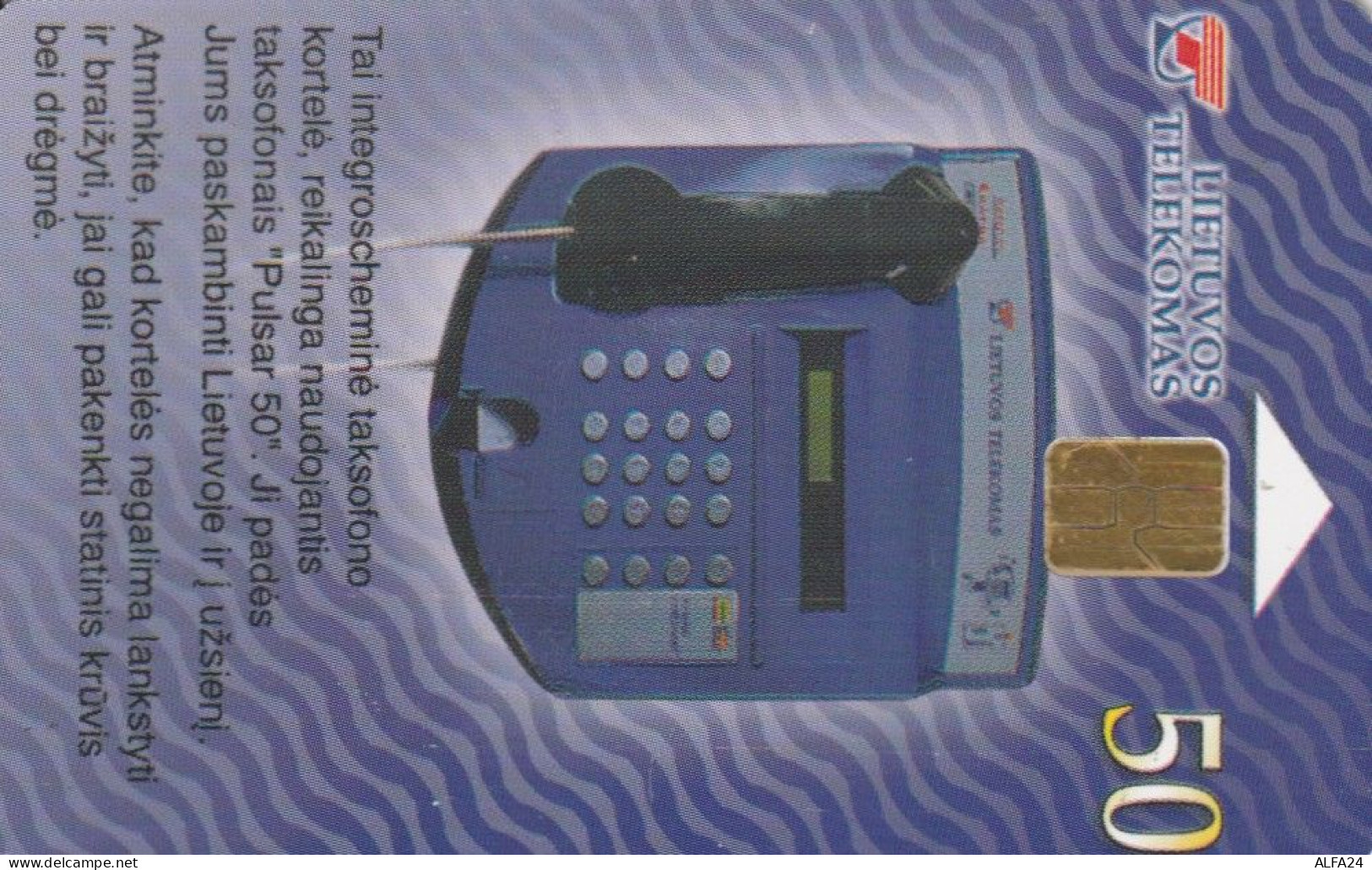 PHONE CARD LITUANIA (E69.24.3 - Lituanie