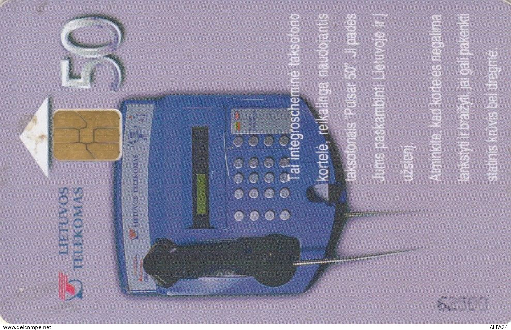 PHONE CARD LITUANIA (E69.25.2 - Lituanie