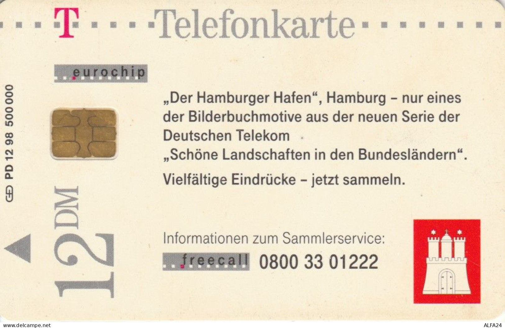 PHONE CARD GERMANIA SERIE PD (E69.21.3 - P & PD-Series : Guichet - D. Telekom