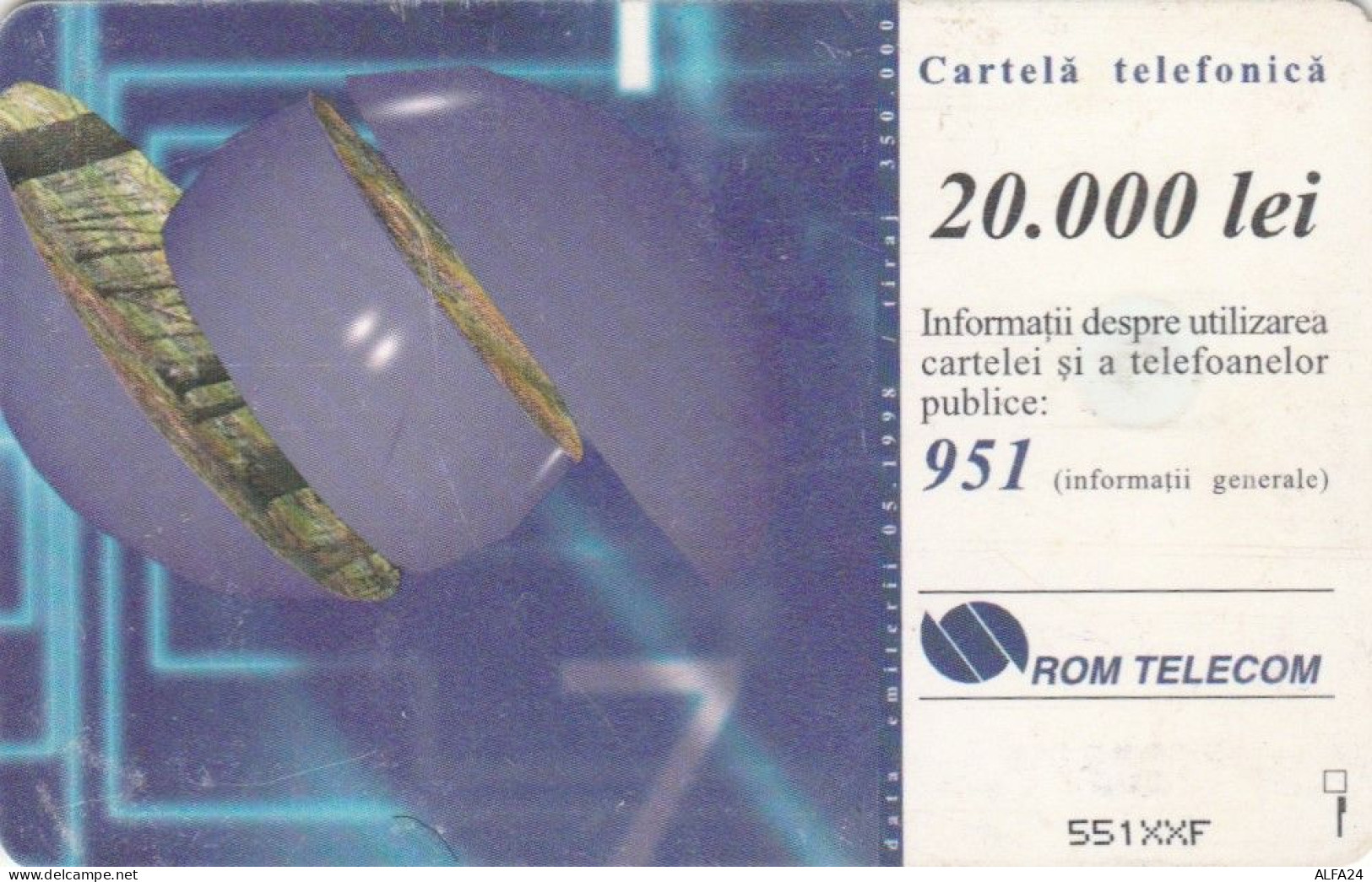 PHONE CARD ROMANIA (E69.20.2 - Rumänien