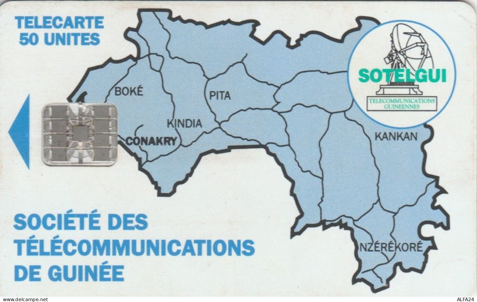 PHONE CARD GUINEA (E69.15.5 - Guinée