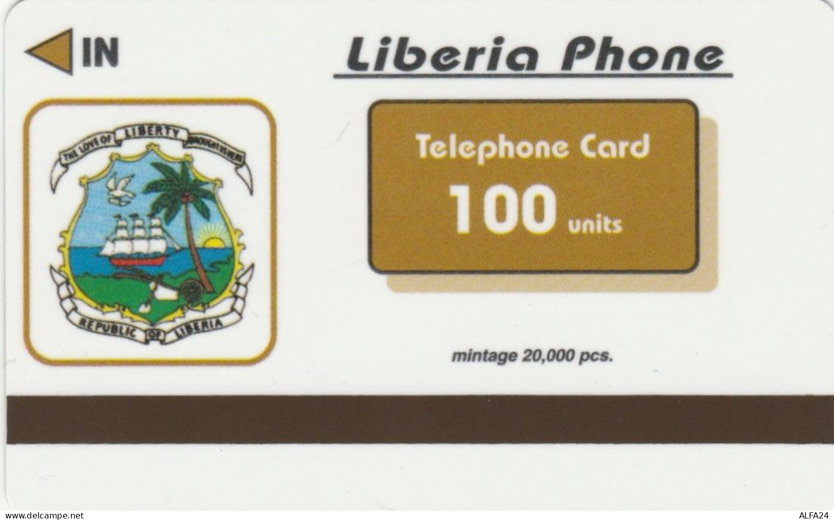 PHONE CARD LIBERIA (E69.9.2 - Liberia