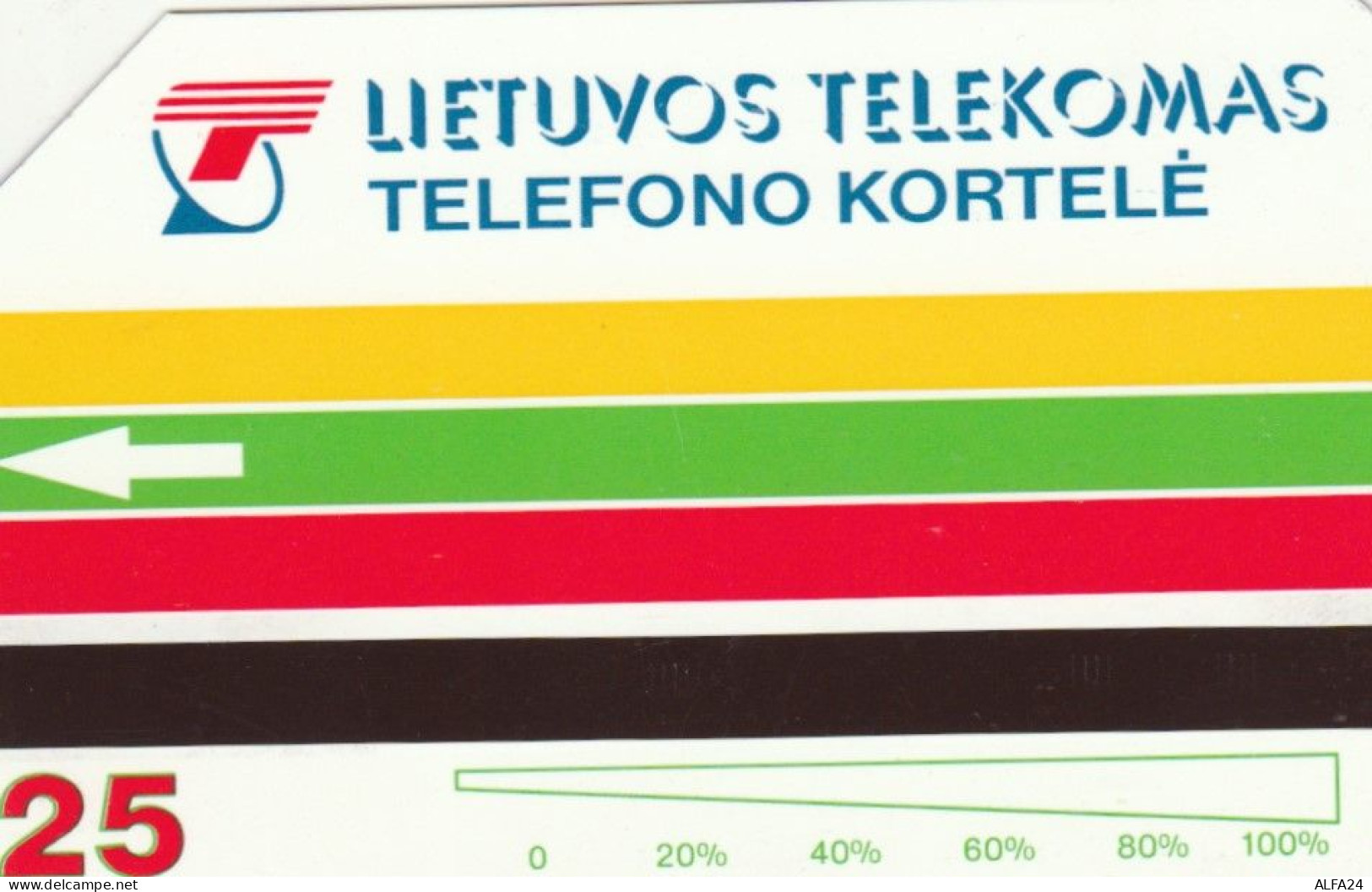 PHONE CARD LITUANIA URMET (E69.8.5 - Litauen