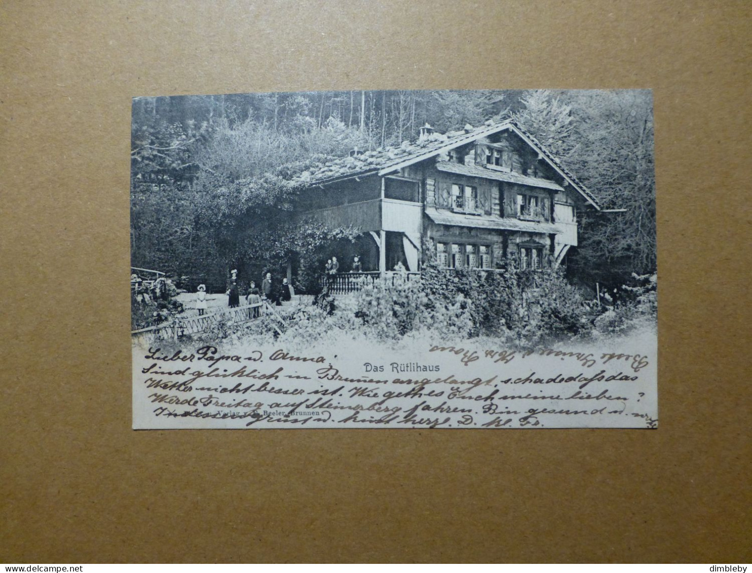 Das Rütlihaus 1904 (9893) - Seelisberg