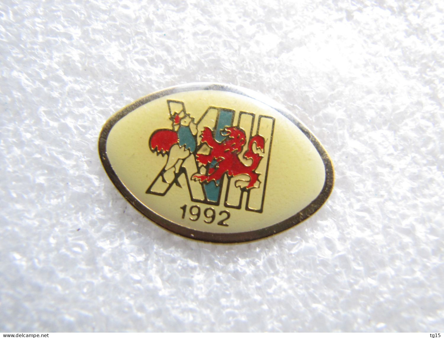 PIN'S    RUGBY  XIII   FRANCE ANGLETERRE  1992 - Rugby