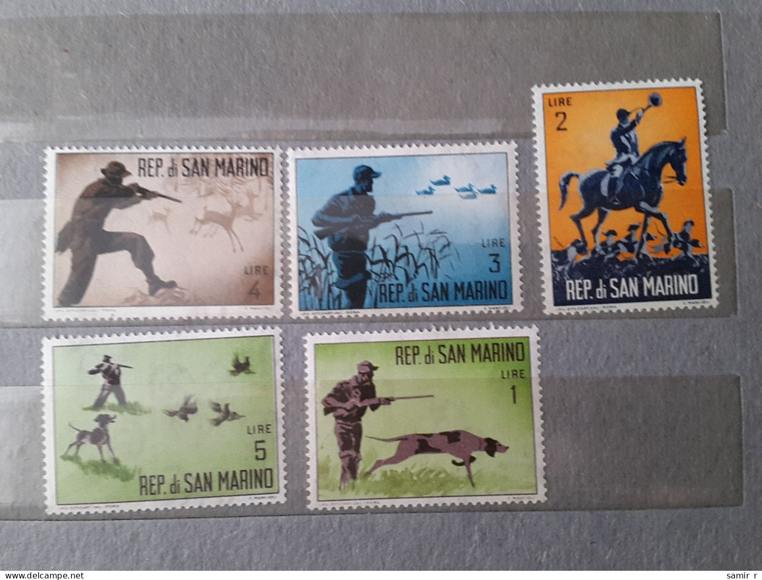 1962	San Marino	Hunting (F76) - Neufs