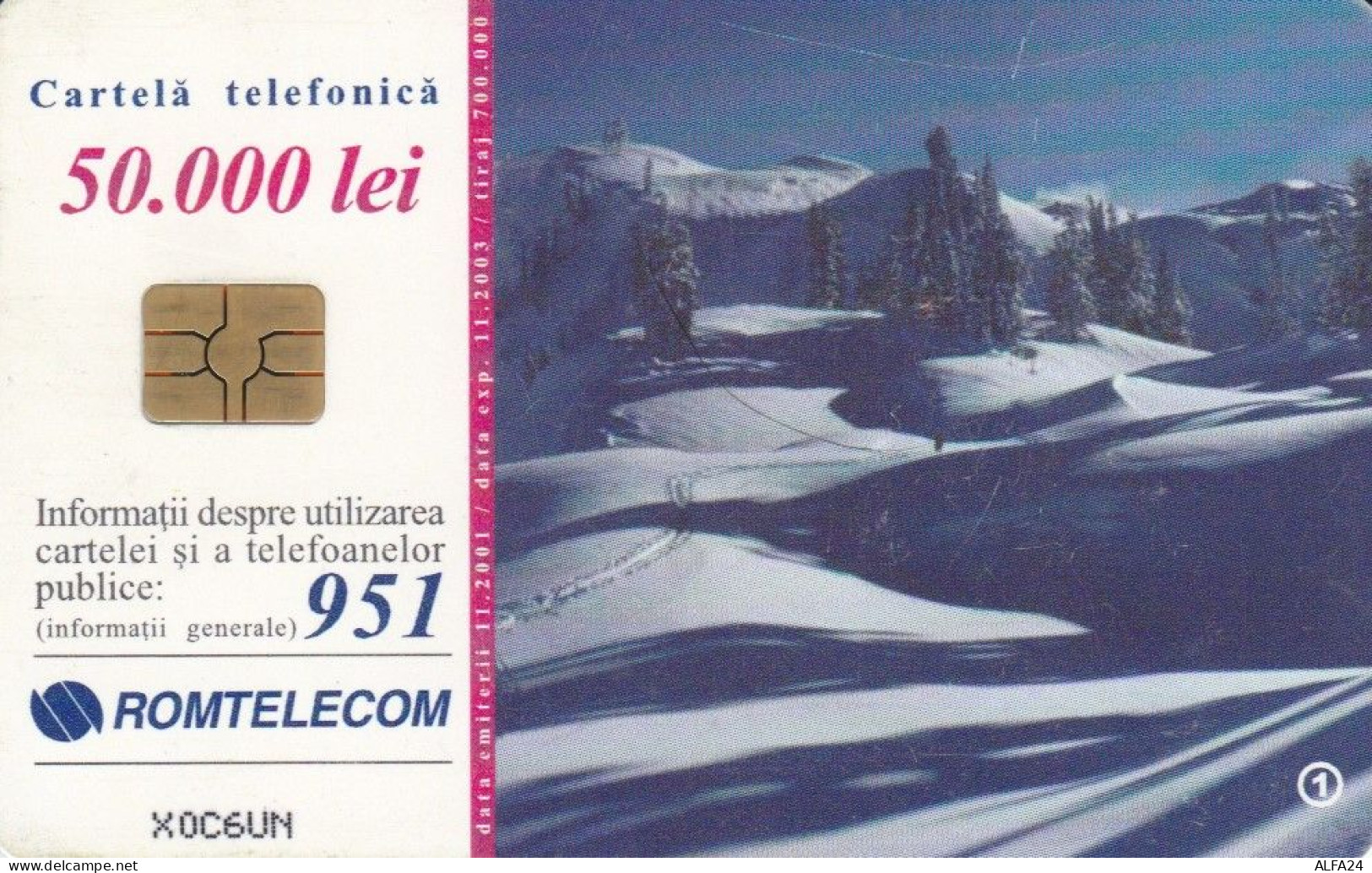 PHONE CARD ROMANIA (E70.23.1 - Rumänien