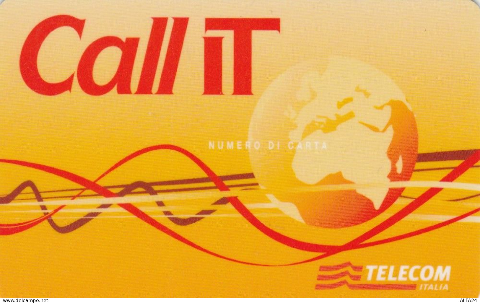 PREPAID PHONE CARD ITALIA CALL IT (E70.16.4 - Speciaal Gebruik