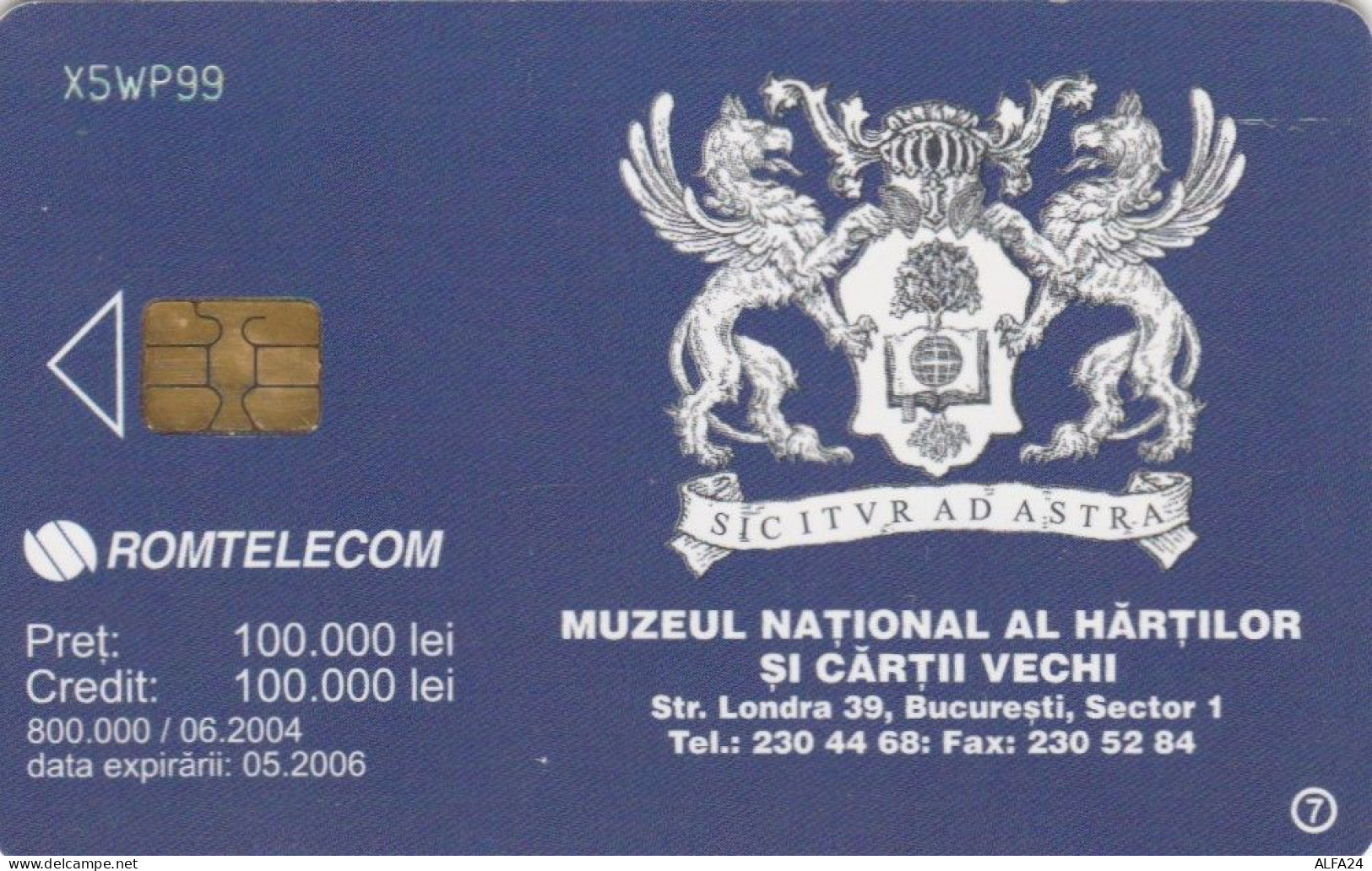 PHONE CARD ROMANIA (E70.8.6 - Rumänien