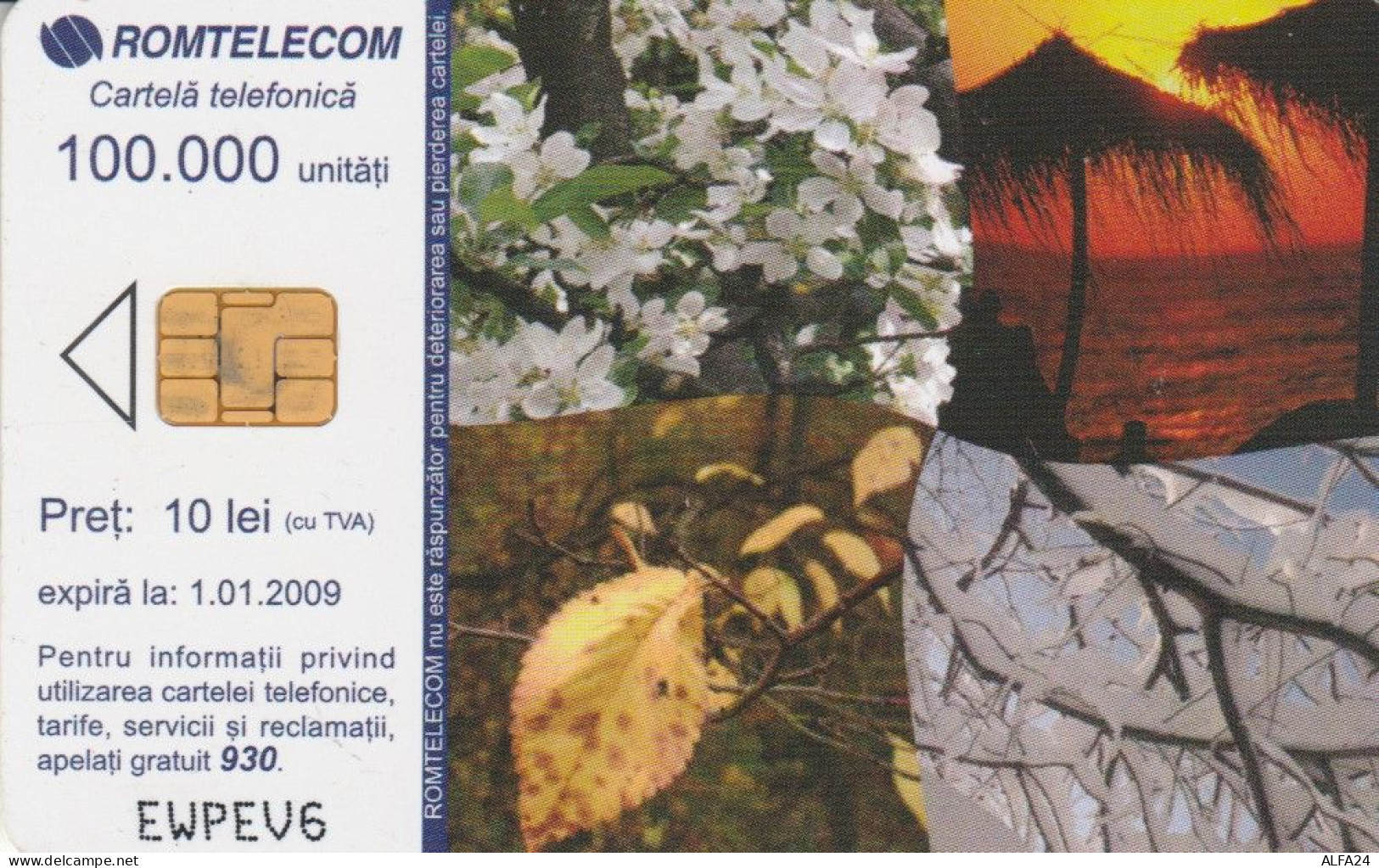 PHONE CARD ROMANIA (E70.8.2 - Rumänien